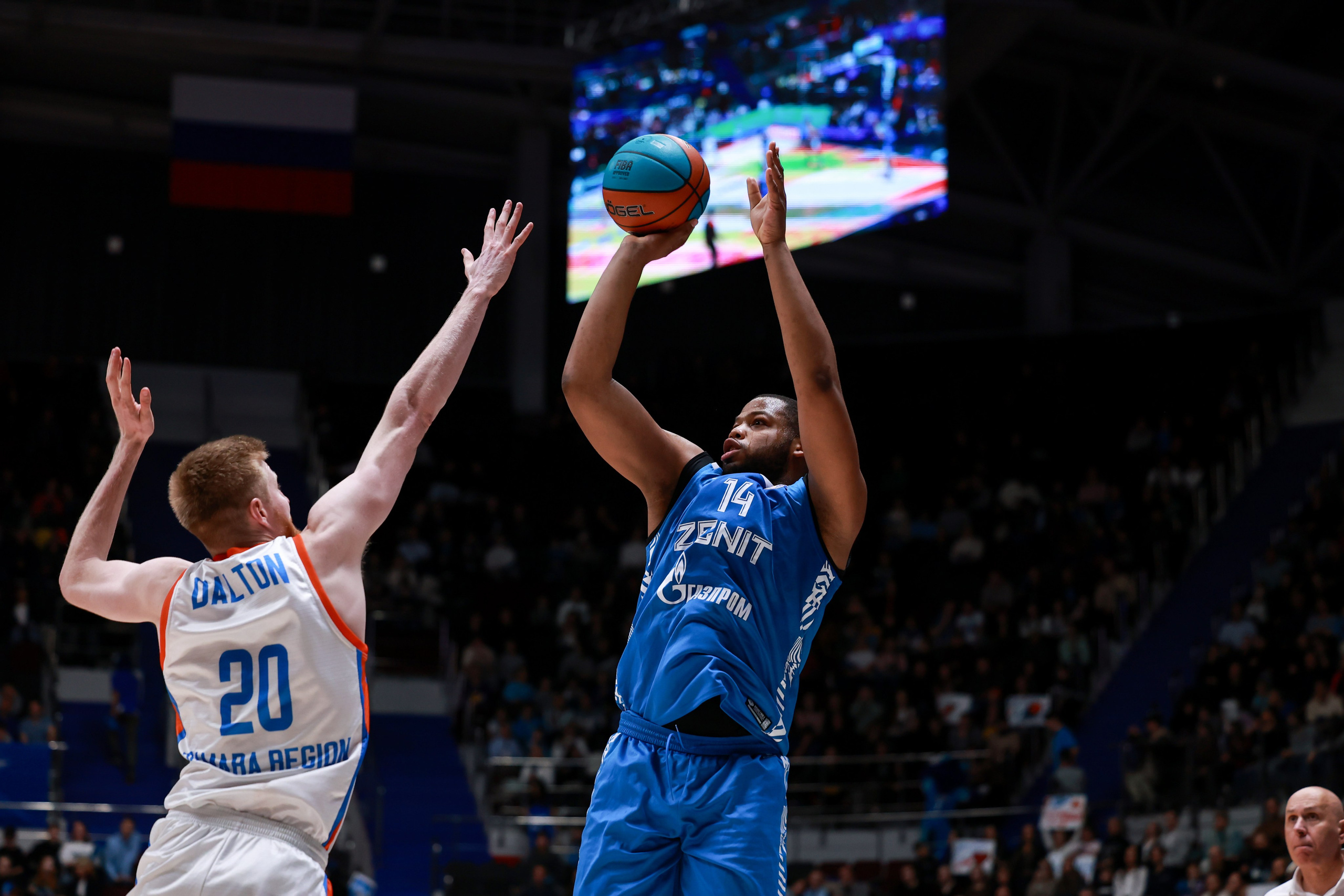 БК Зенит — БК Самара 30.10.2024. Спортивный и репортажный фотограф Антон Тереханов