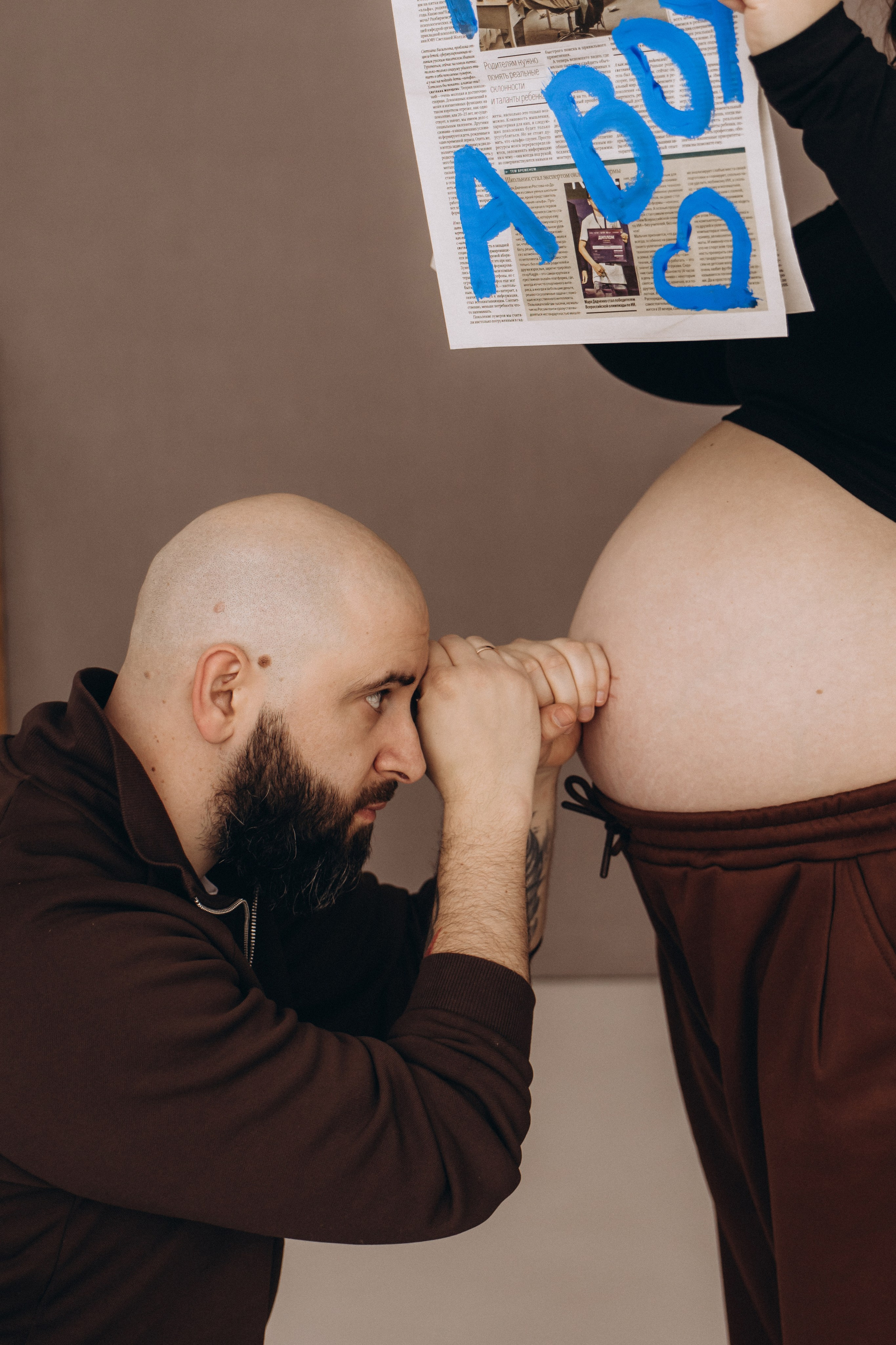 Фотосессия беременности с мужем. Семейный фотограф в Москве, Щелково, Фрязино _ Виктория Степанова