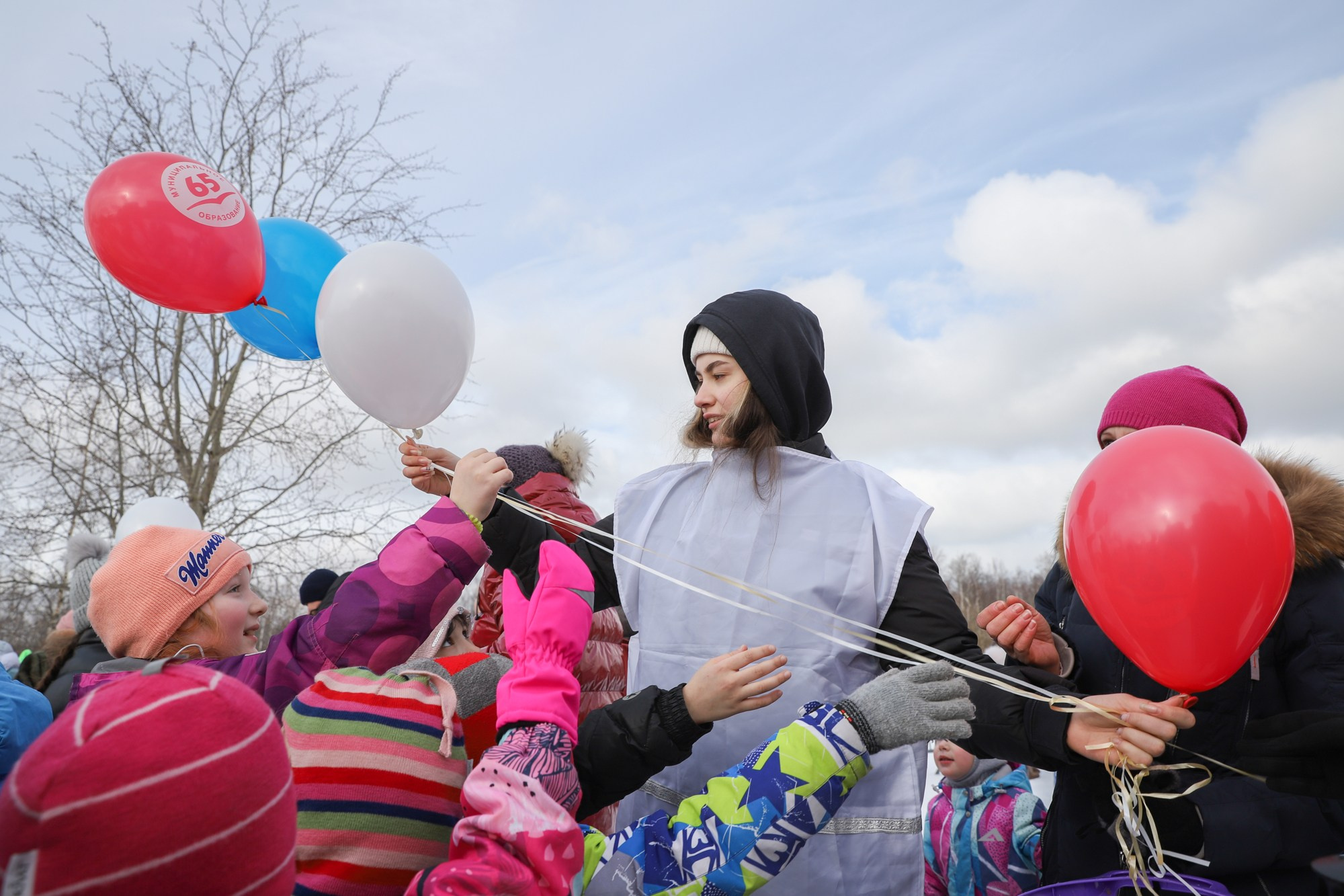 Праздник весны в Приморском районе. Фотограф Дарья Попова