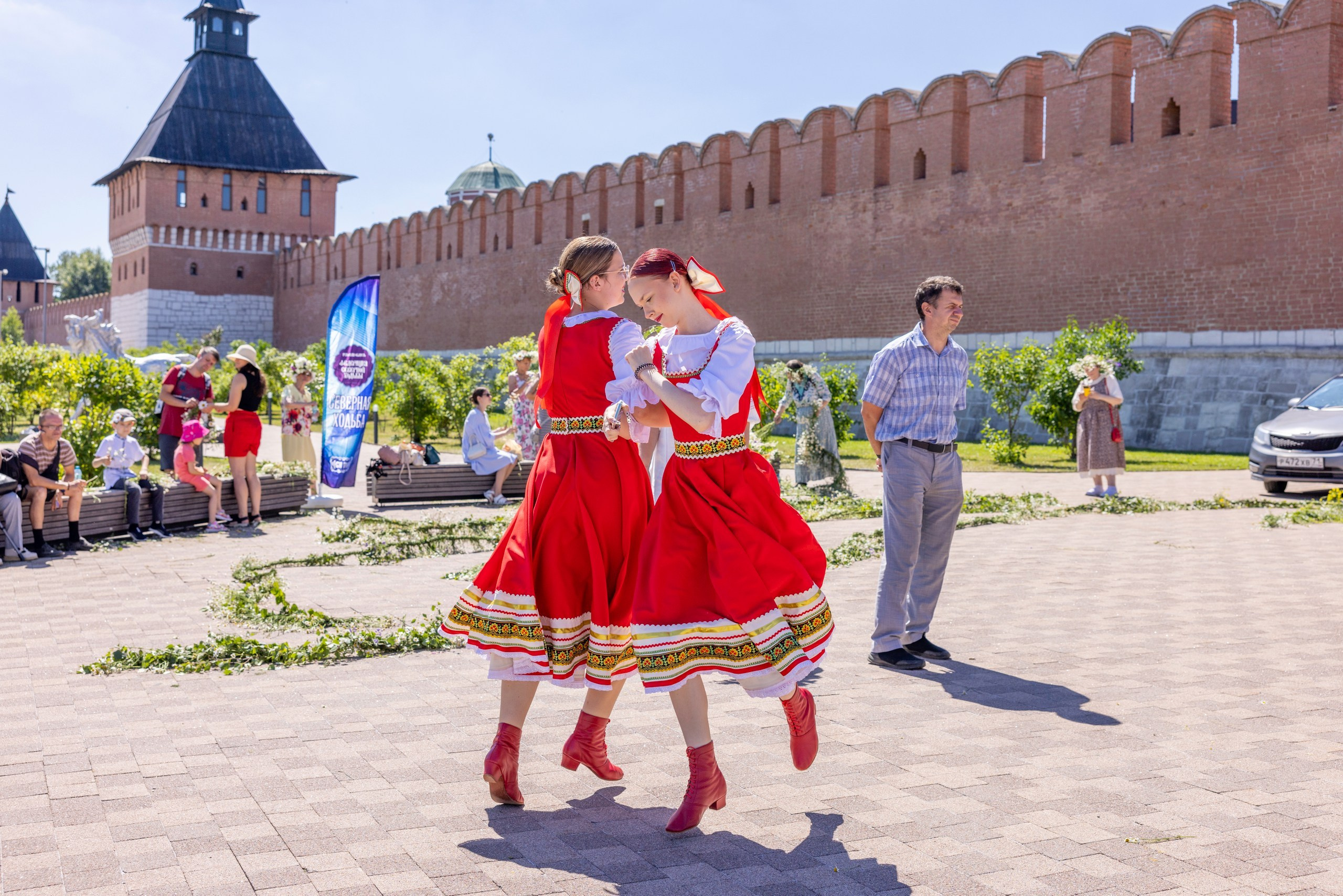 Фестиваль «Ромашковый хоровод». Северная ходьба. Фотограф в Туле Крупский АнДРей. Фотостудия «КАДР71» в Туле