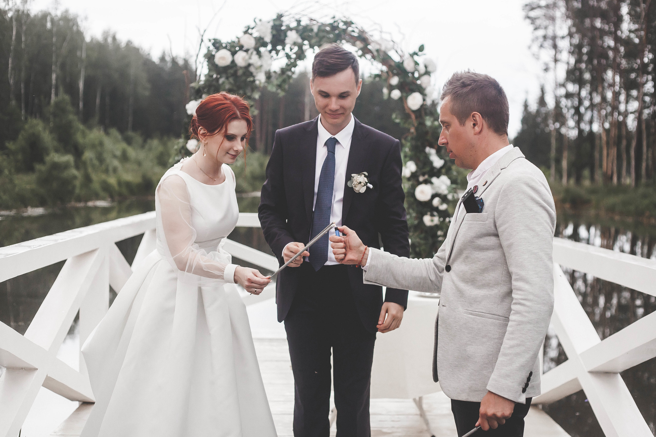 Александр и Аннета. Ведущий на свадьбу в Москве Зубков Алексей