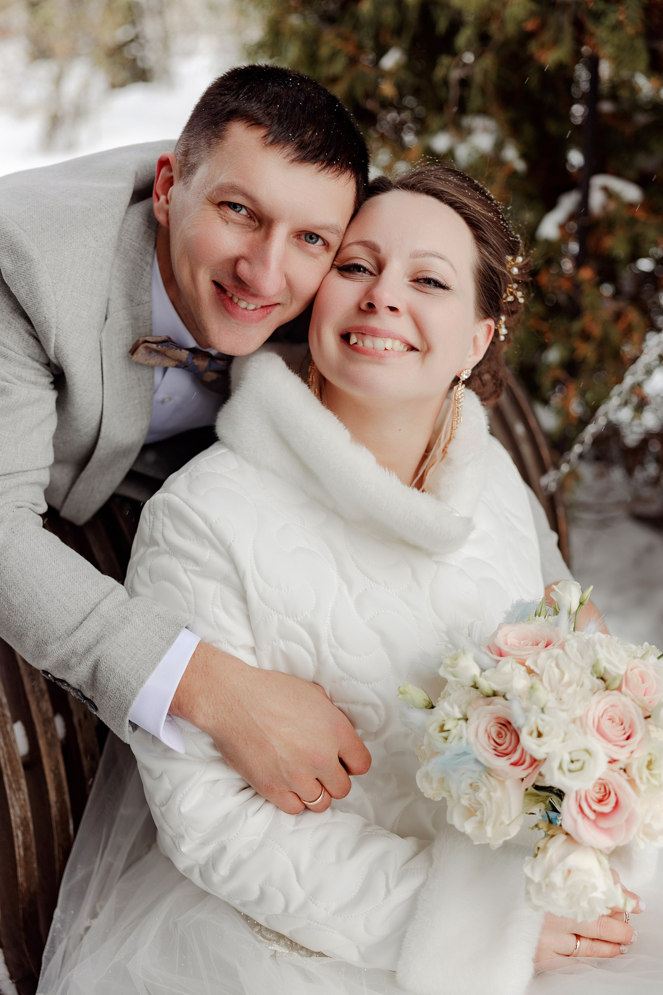 Зимняя свадьба Петергоф. Фотограф в Санкт-Петербурге Знаменская Ирина