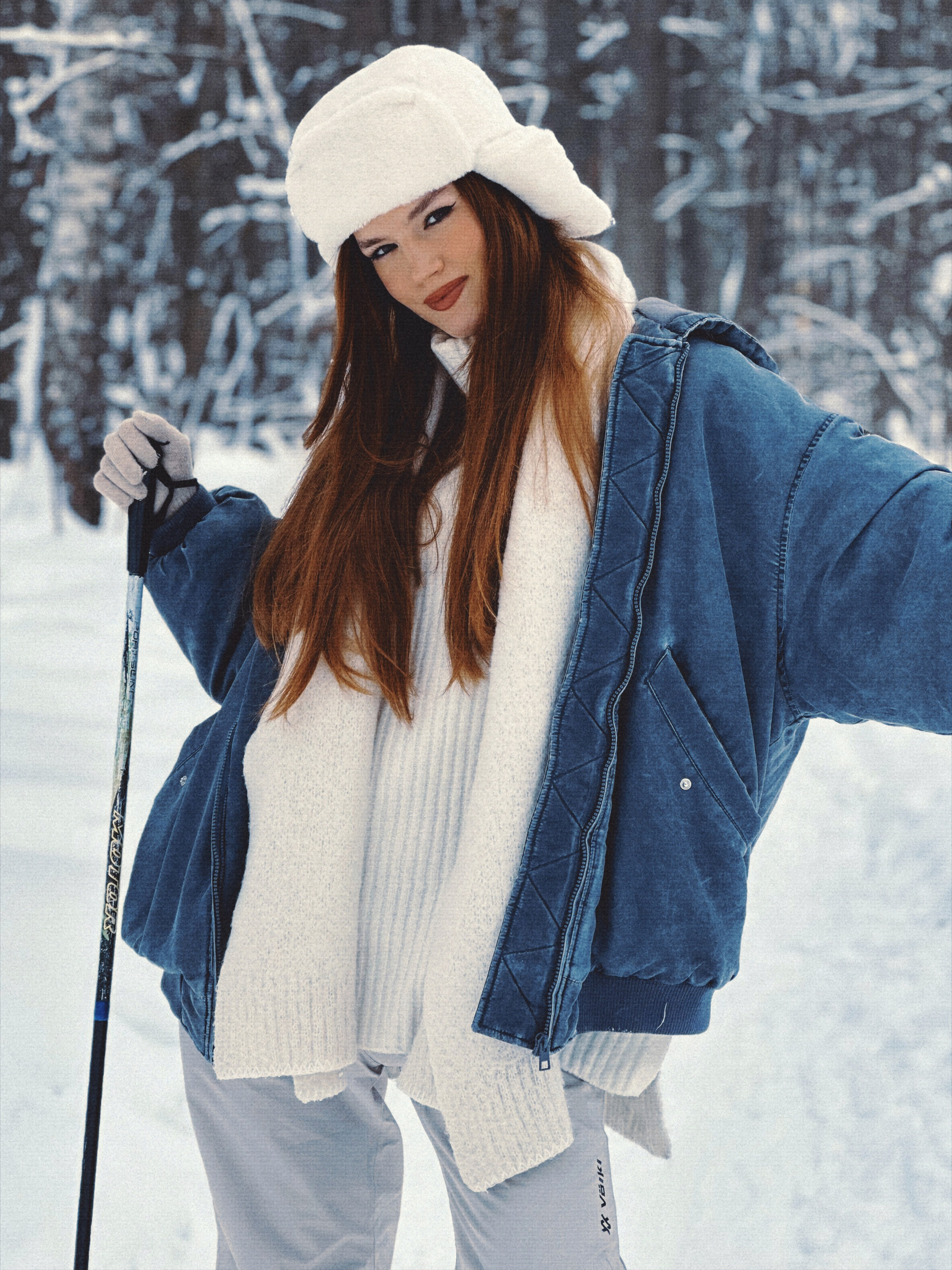 Лыжная ретро история. Чувственный мобильный фотограф в Казани и Сочи Дьяченко Дарья