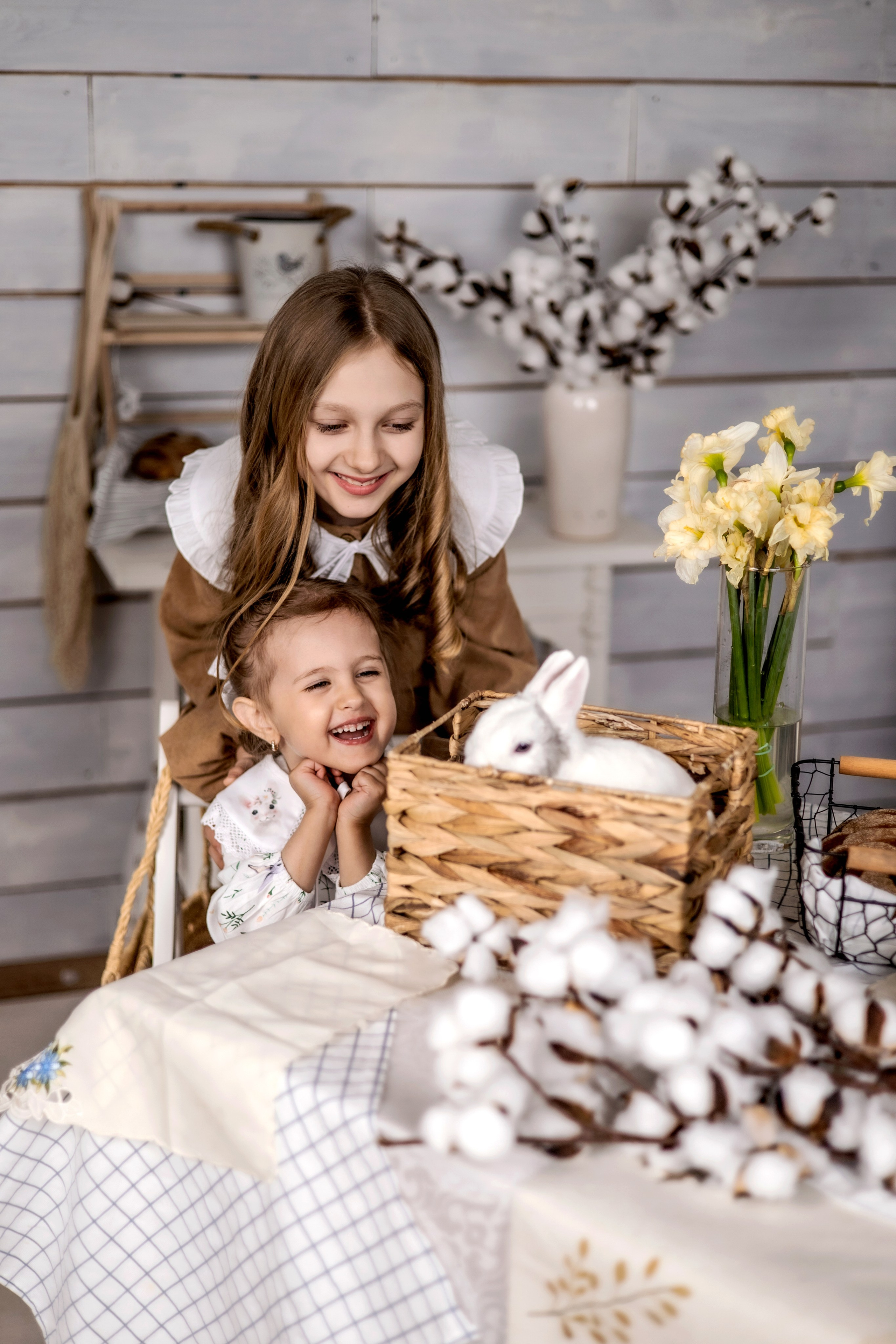 Пасхальный детский фотопроект 2024. Фотограф Надежда Лукьянова