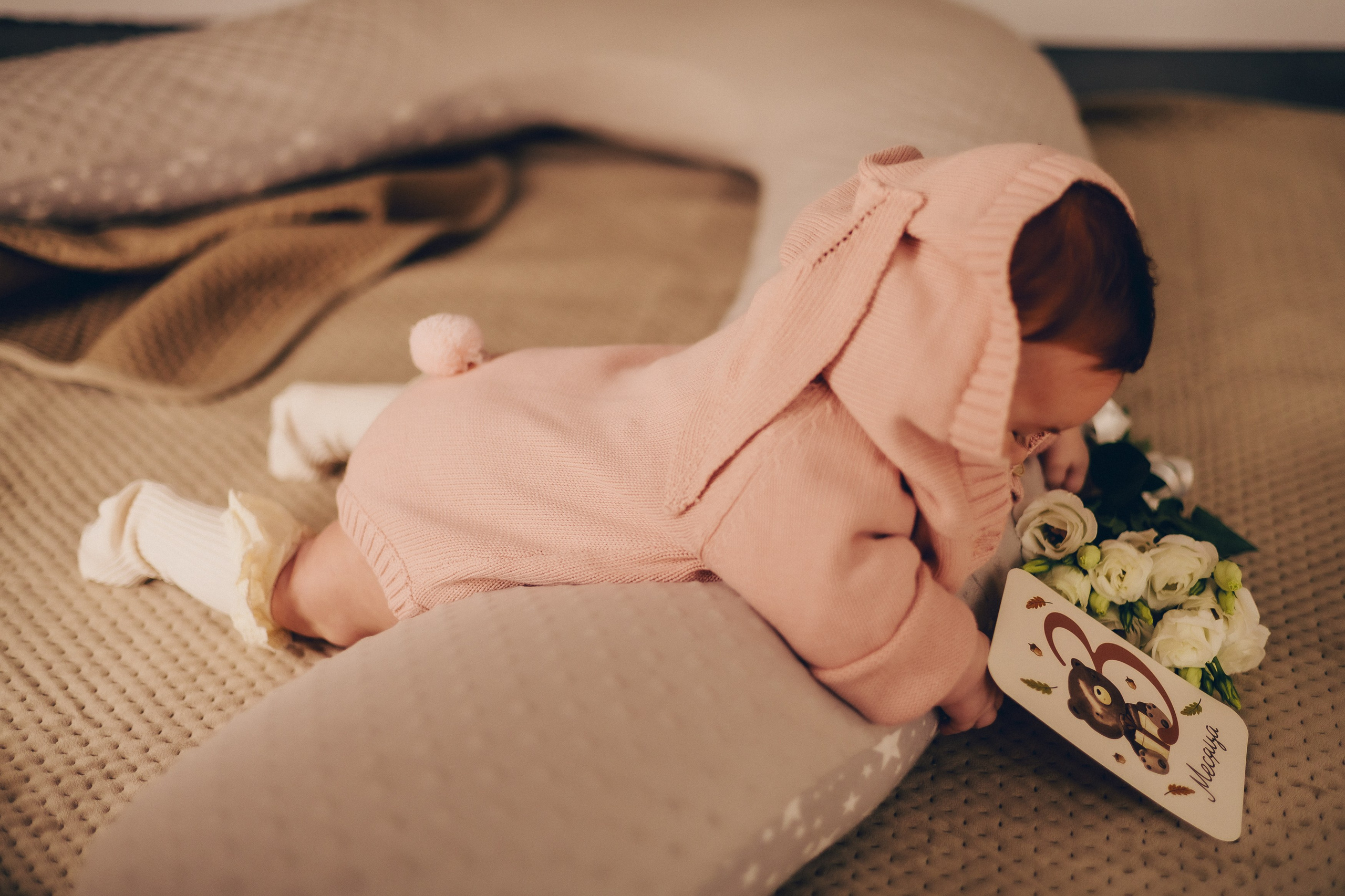 Милейшая нежность… Адель 3 месяца. Профессиональный фотограф Natali Aieteia