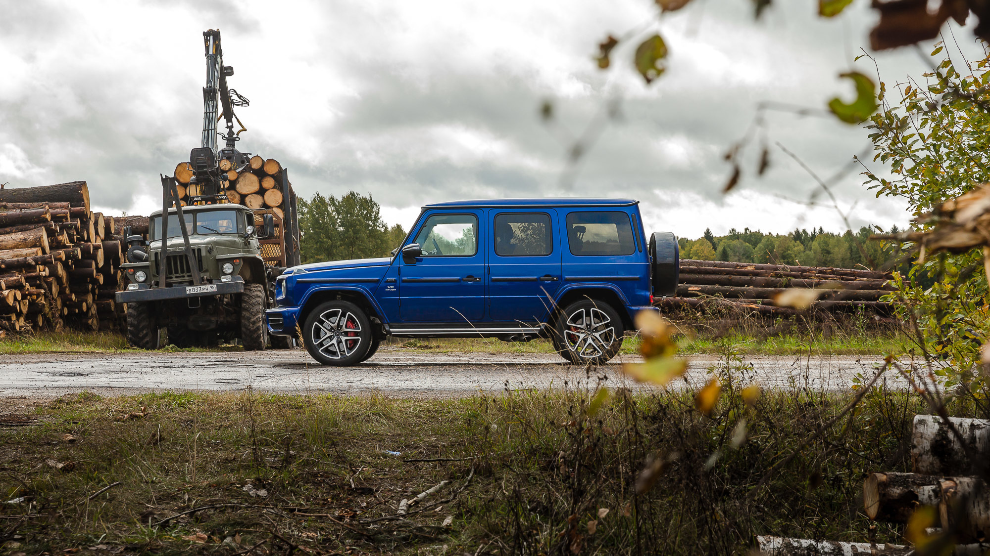 Mercedes G63 AMG. Фотограф Дмитрий Питерский