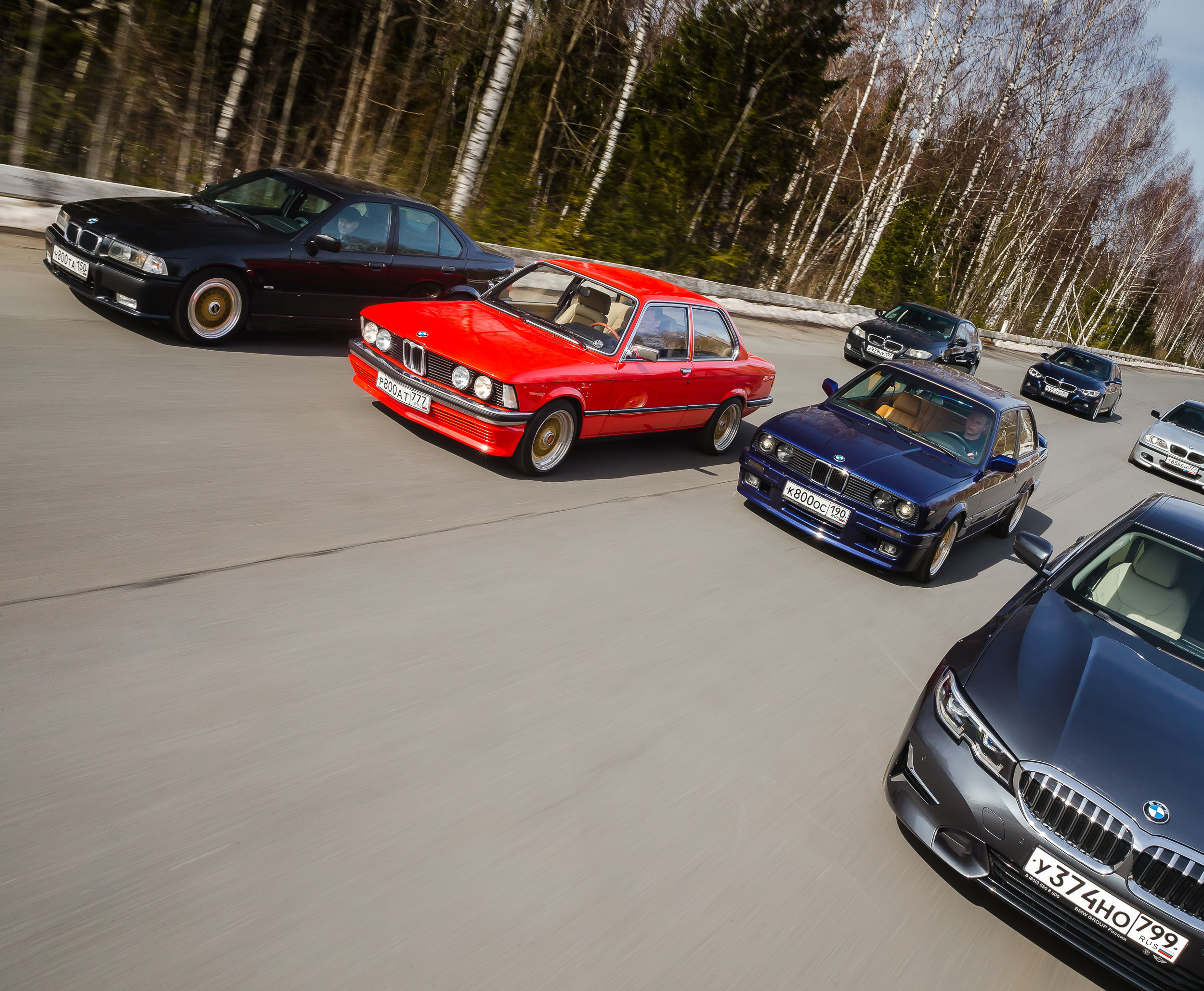 BMW 3er. Фотограф Дмитрий Питерский