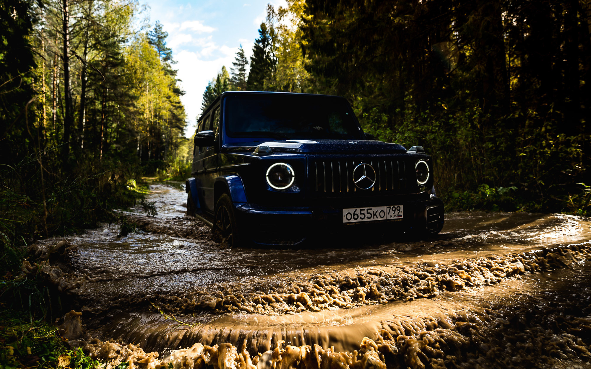Mercedes G63 AMG. Фотограф Дмитрий Питерский