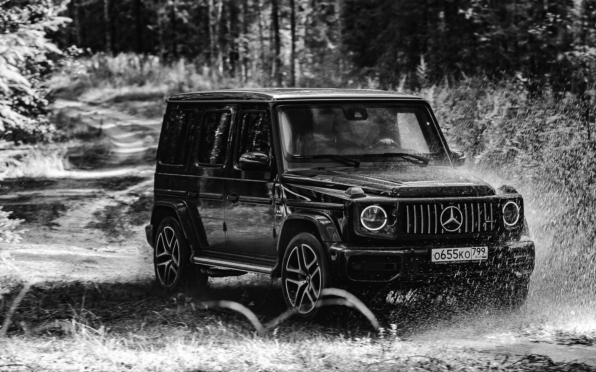 Mercedes G63 AMG. Фотограф Дмитрий Питерский