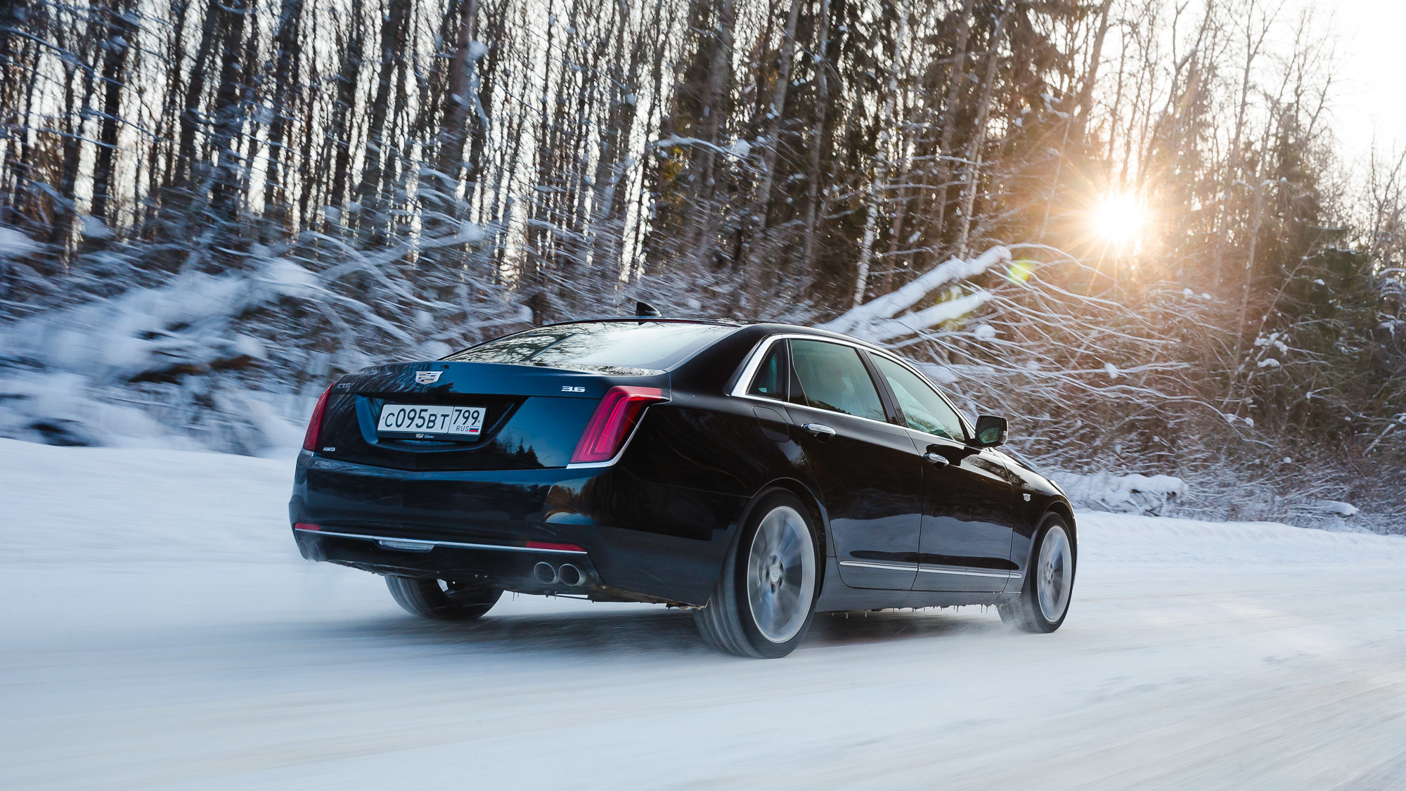 Мороз и солнце. Фотограф Дмитрий Питерский