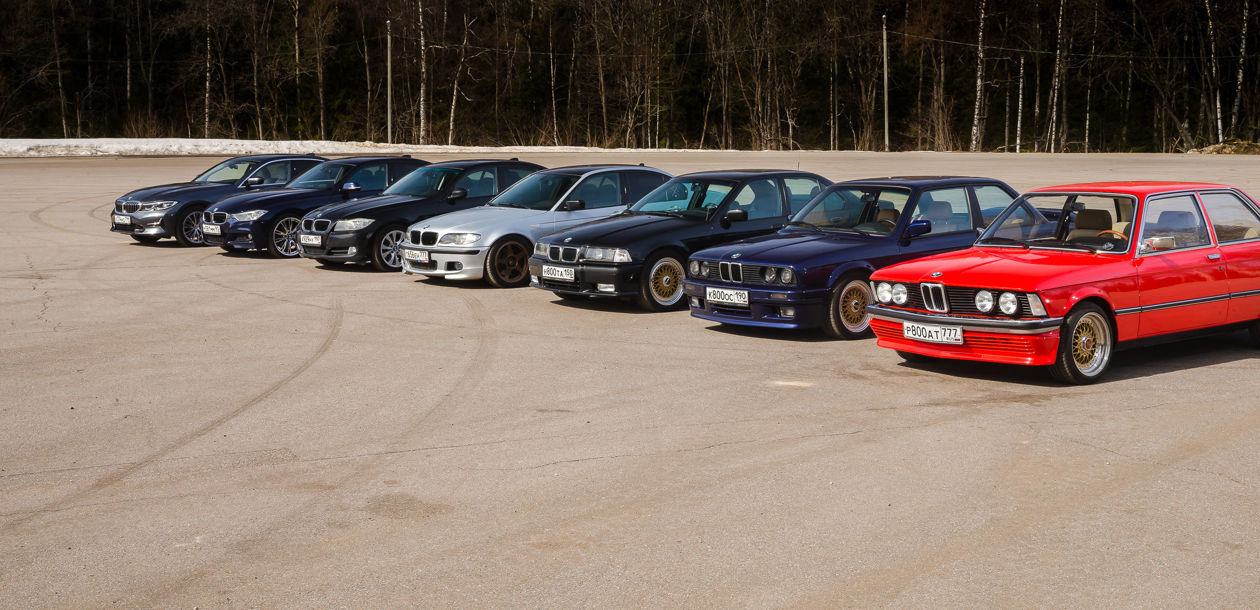 BMW 3er. Фотограф Дмитрий Питерский