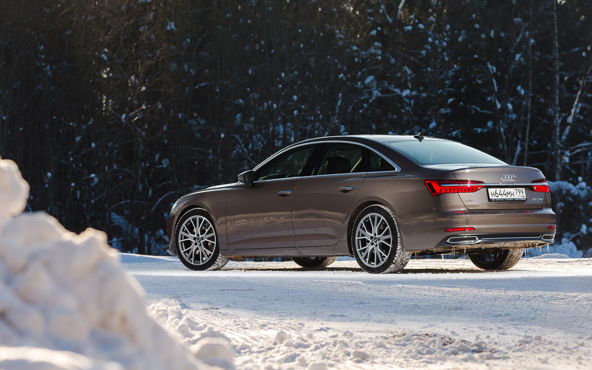 Мороз и солнце. Фотограф Дмитрий Питерский