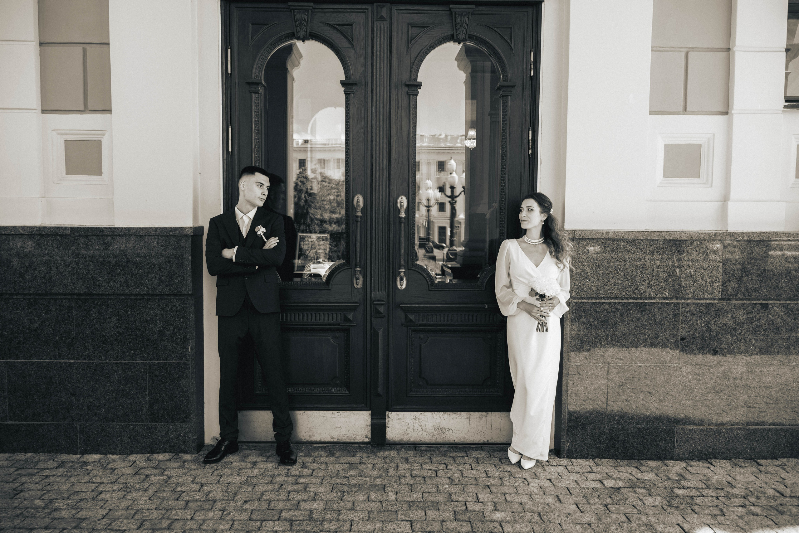 Свадебная прогулка Ольги и Вадима. Портретный фотограф в Казани Алёна Евсеева