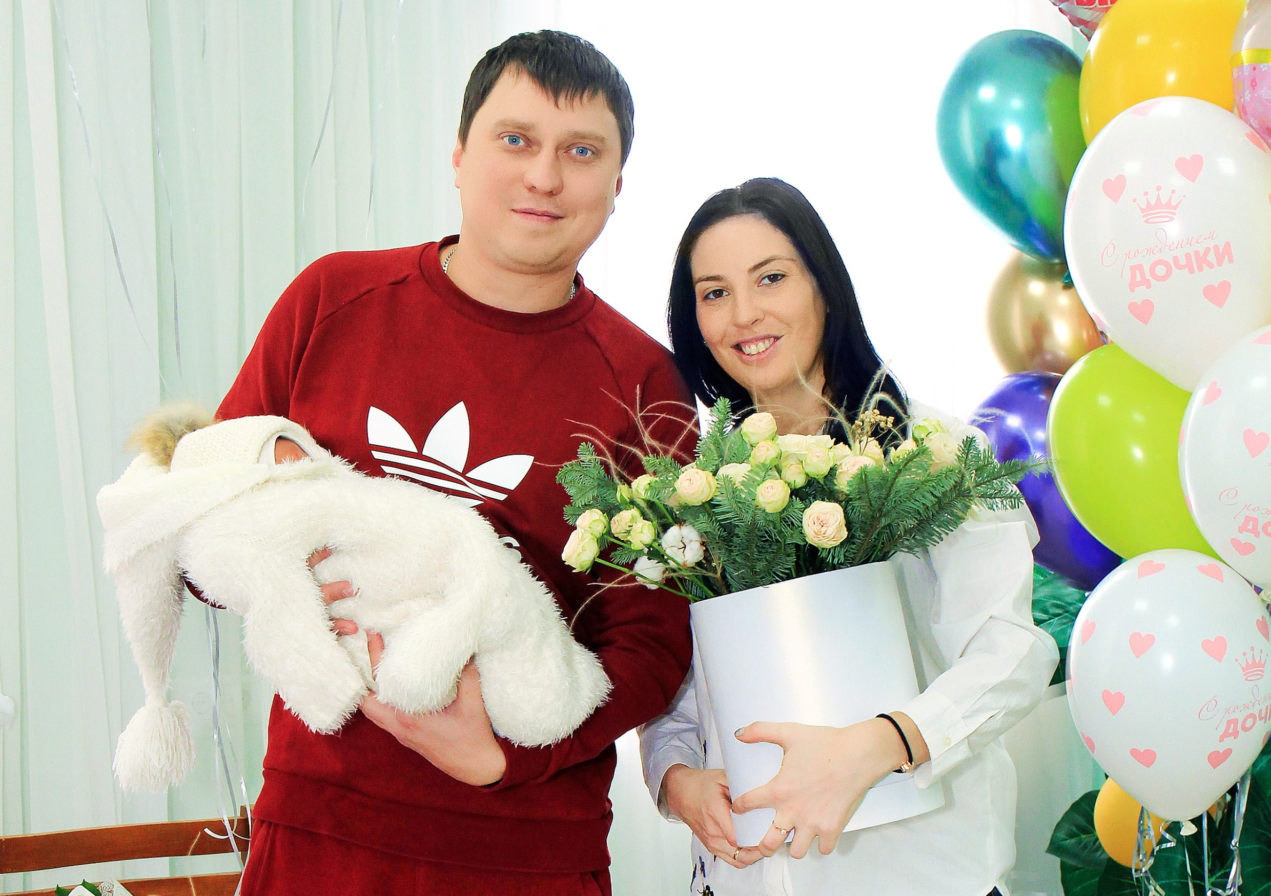 Выписка из роддома. Игорь Варава свадебный фотограф видеограф Белая Глина Краснодар