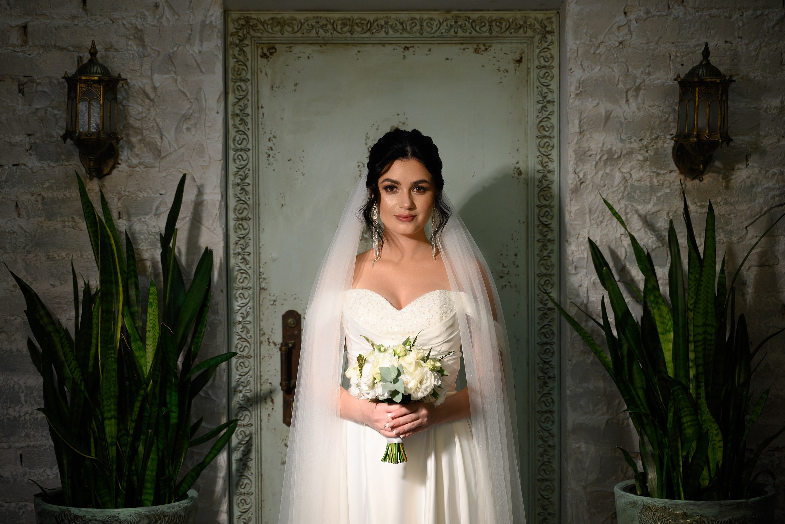 Портрет невесты в фотостудии "Готика" Краснодар.