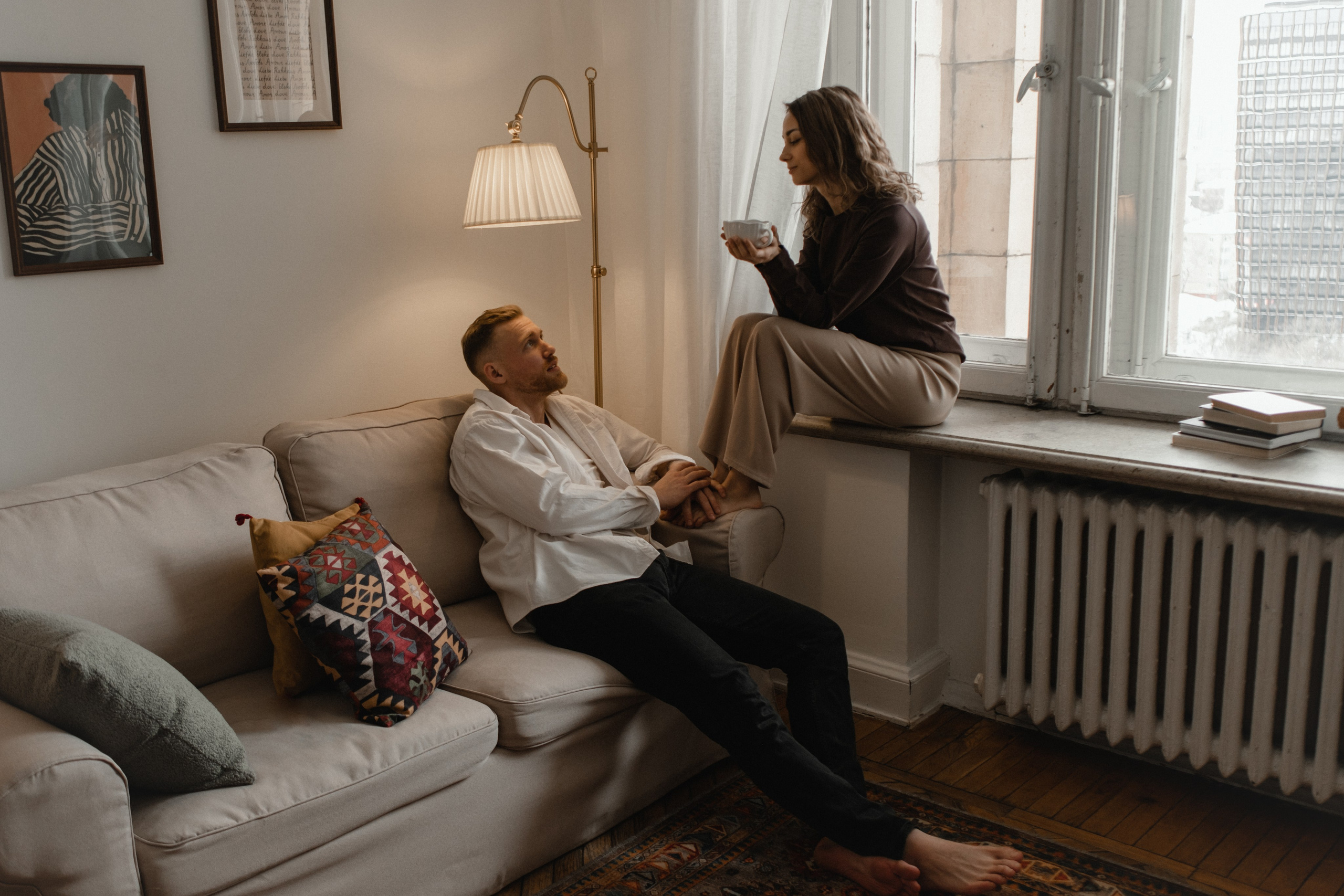 Съемка для двоих. Семейный видеограф и портретный фотограф в Москве Руслана Синицына