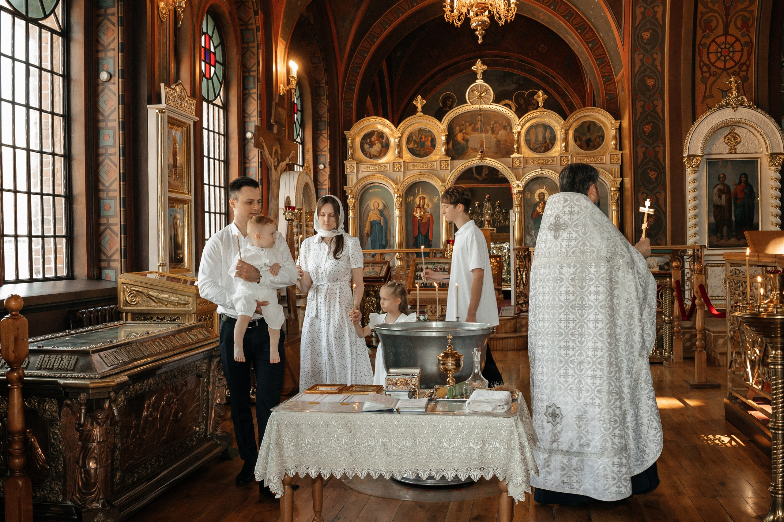 Крещение София и Сережа. Фотограф Краснодар