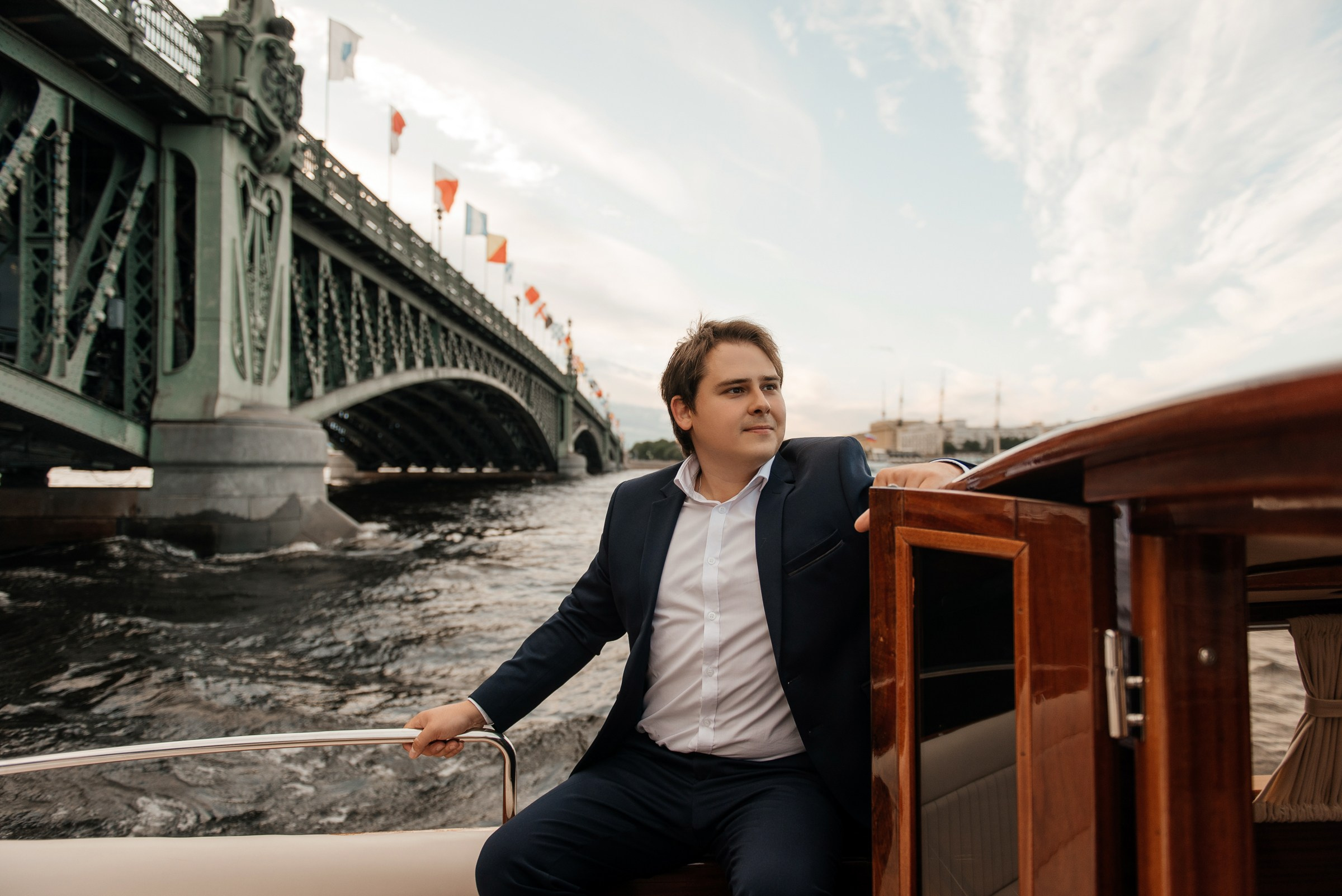 свадебная фотосессия на&nbsp;катере Venezia Nord