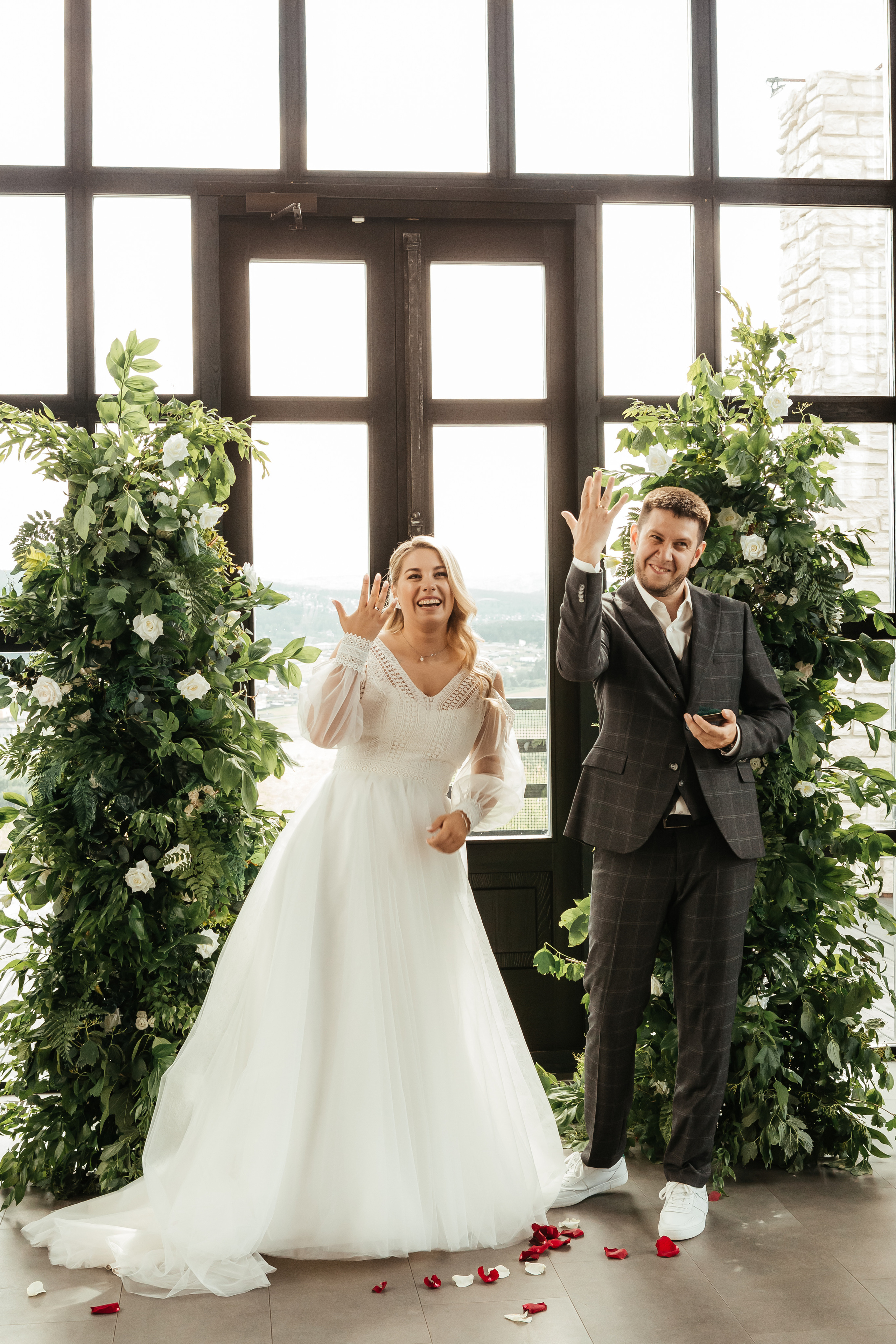 Фотосъёмка выездной регистрации в Красноярске