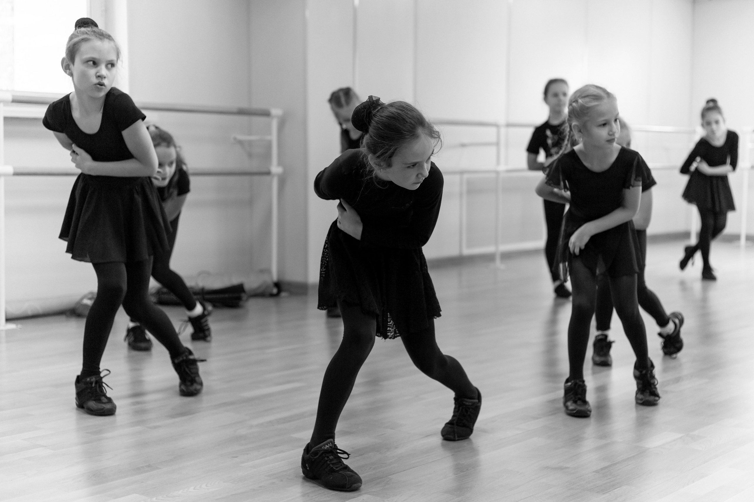 Танцевальные занятия младшая группа. Театр на льду «Алеко». Репортажный фотограф в Москве