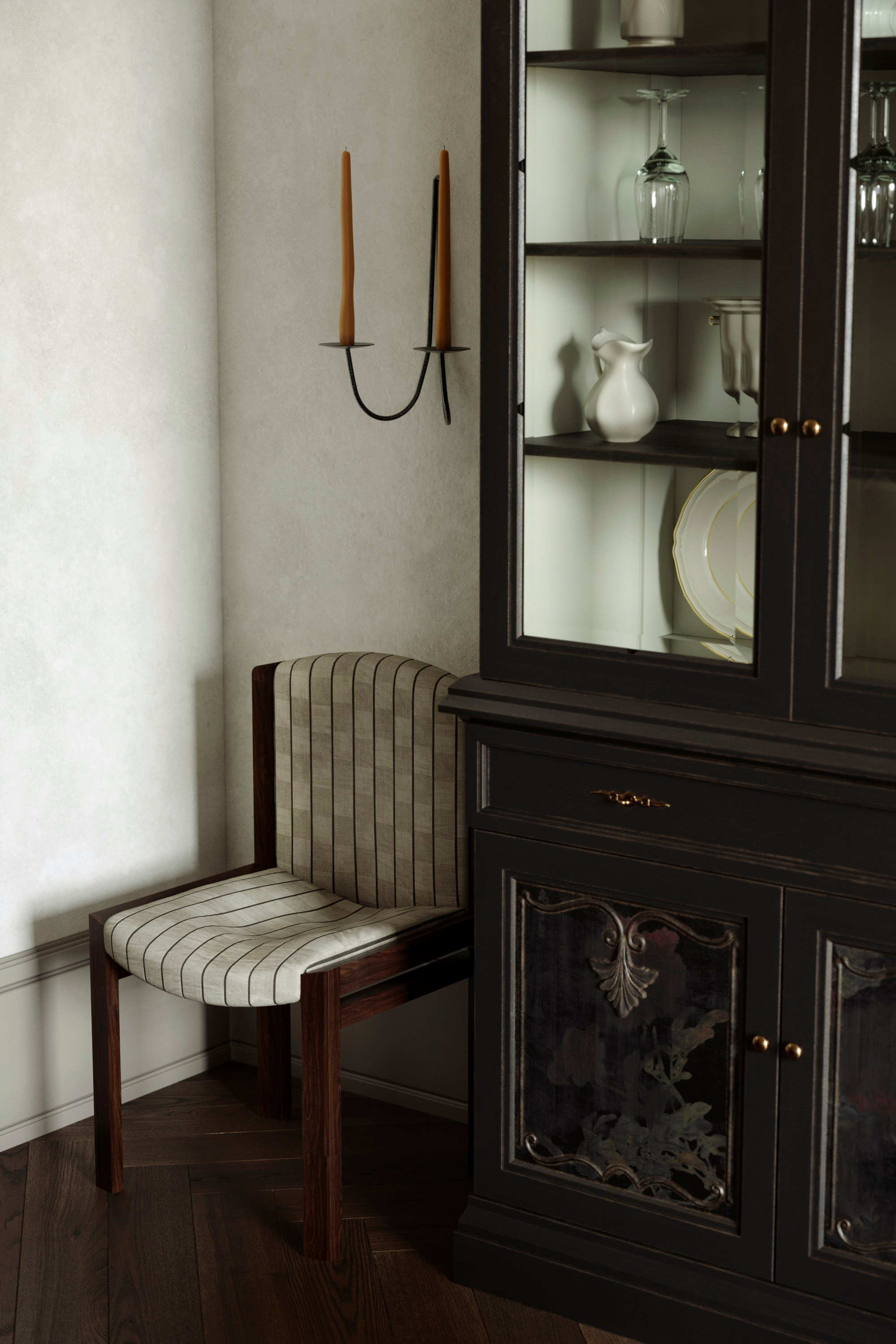 Работа по референсу Agusta Hoffman. Визуализации Дизайн проектов