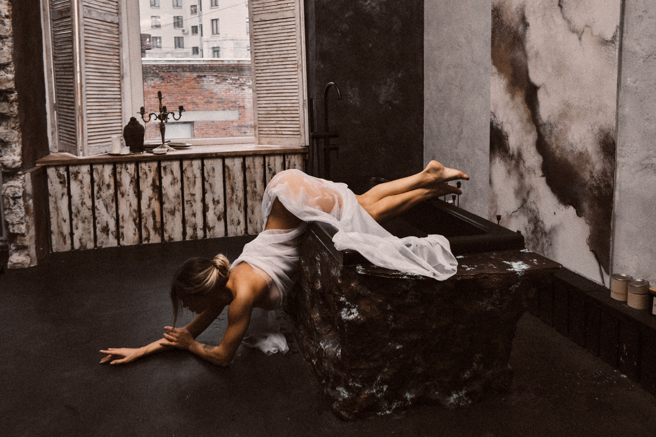 DARK \ Ванная. Свадебный и портретный фотограф Орлов Никита