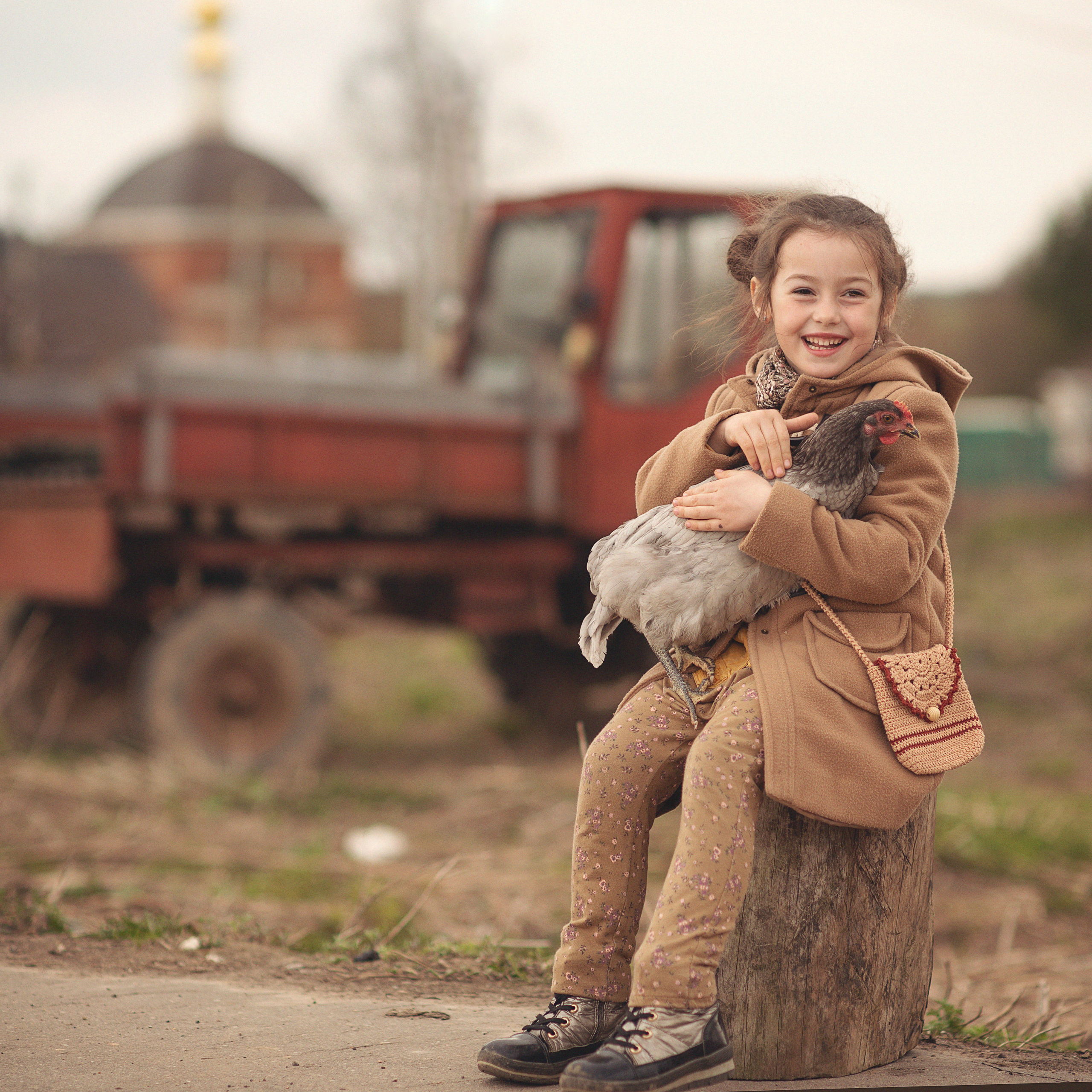 В деревне. Фотограф Альбина Вакунова