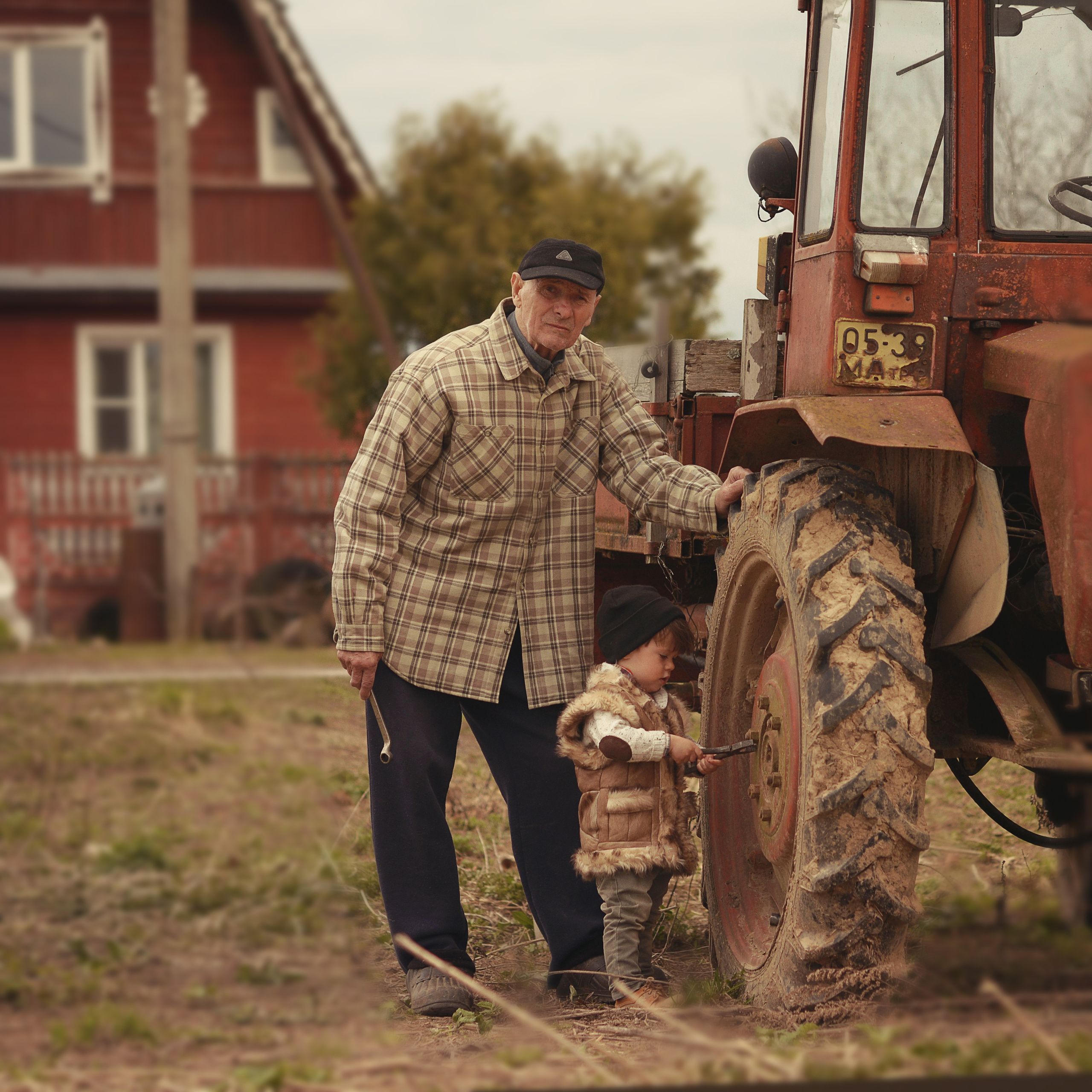 В деревне. Фотограф Альбина Вакунова