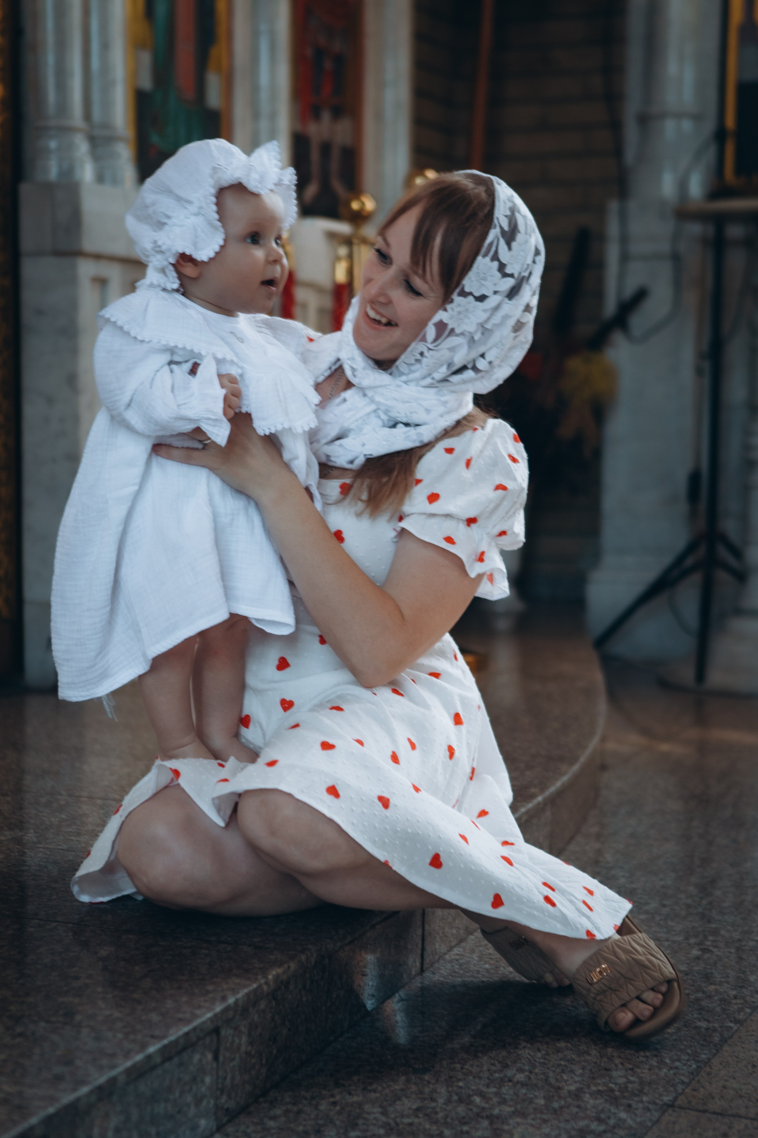 Таинство крещения Милании. Photographer EKATERINA RUSKIKH