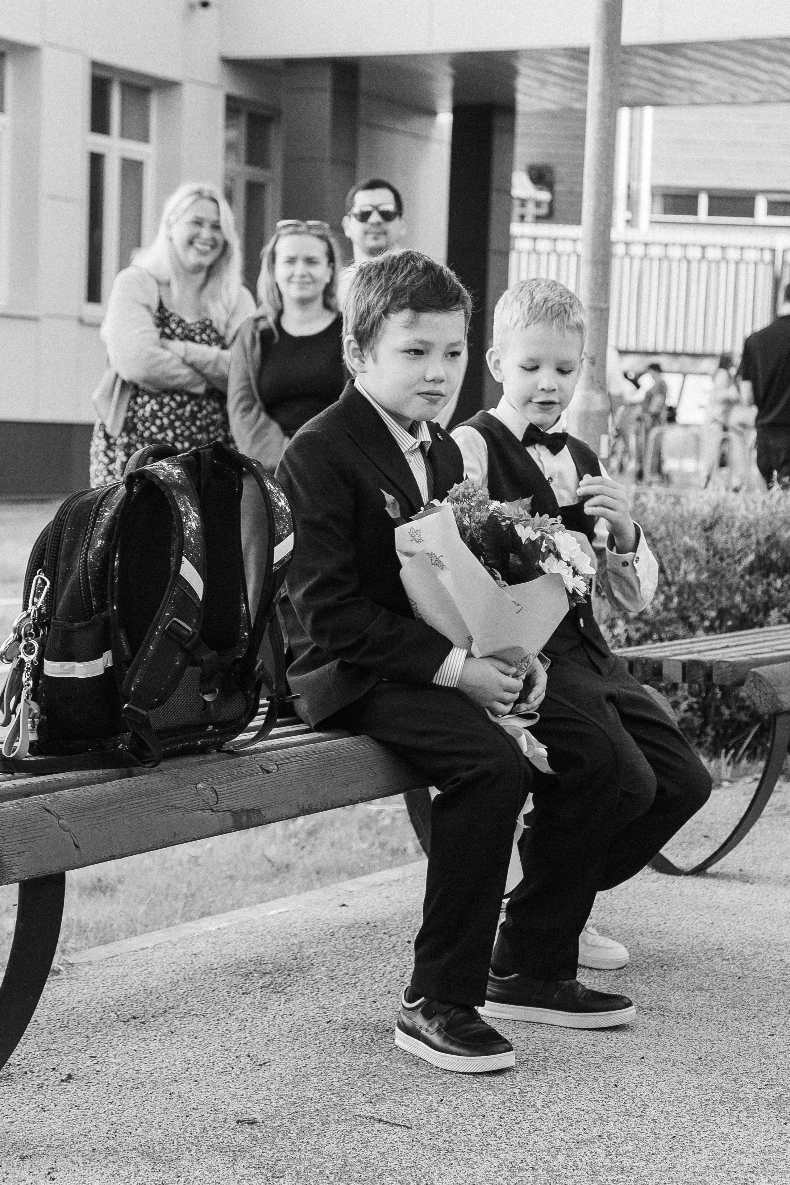 Репортажная съемка 1 сентября — первый школьный день в Москве | Анна Татаурова. Фотограф Анна Татаурова | Авторская фотосъемка в Москве