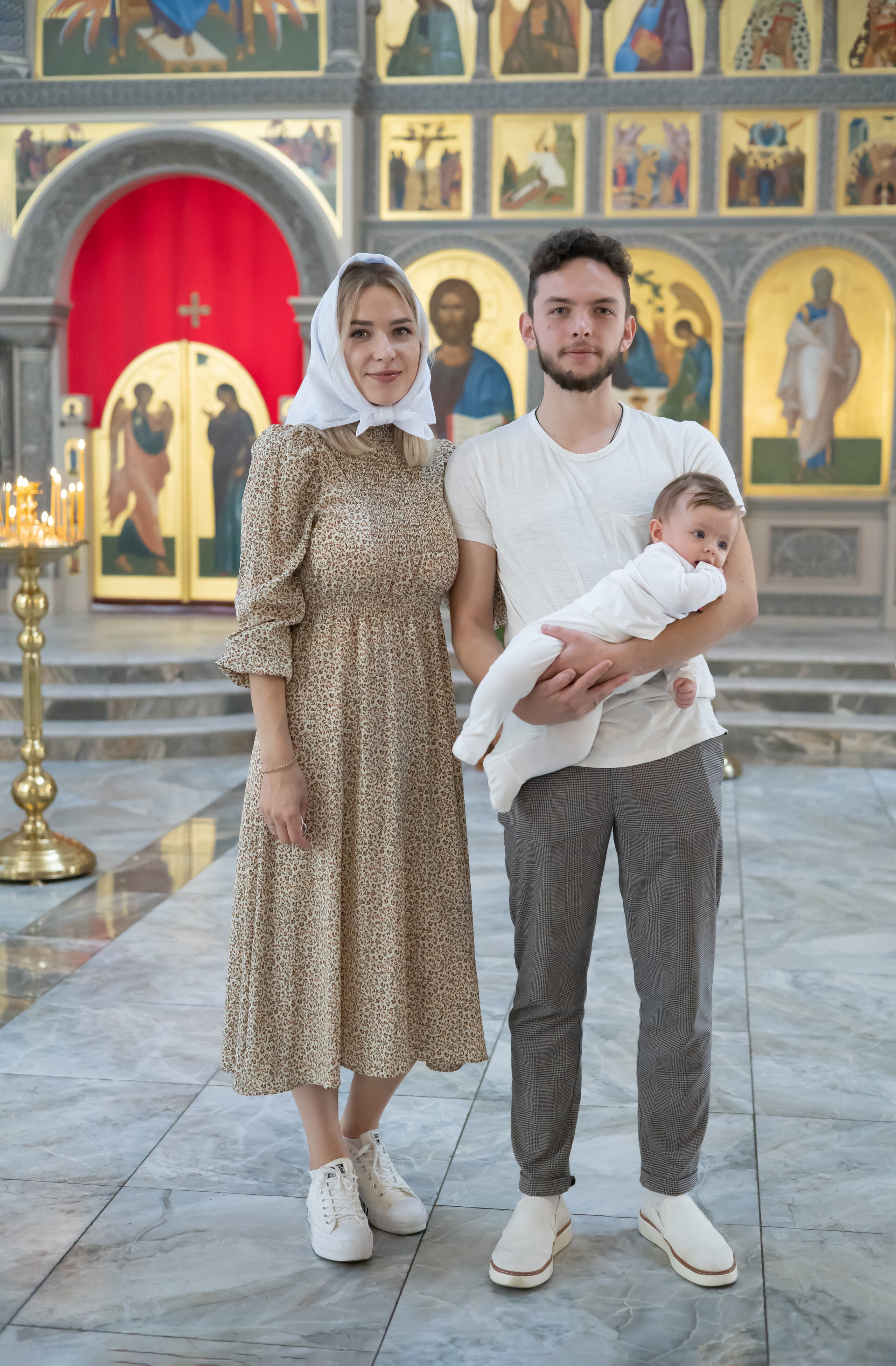 Крещение. Семейная и портретная съёмка в Москве