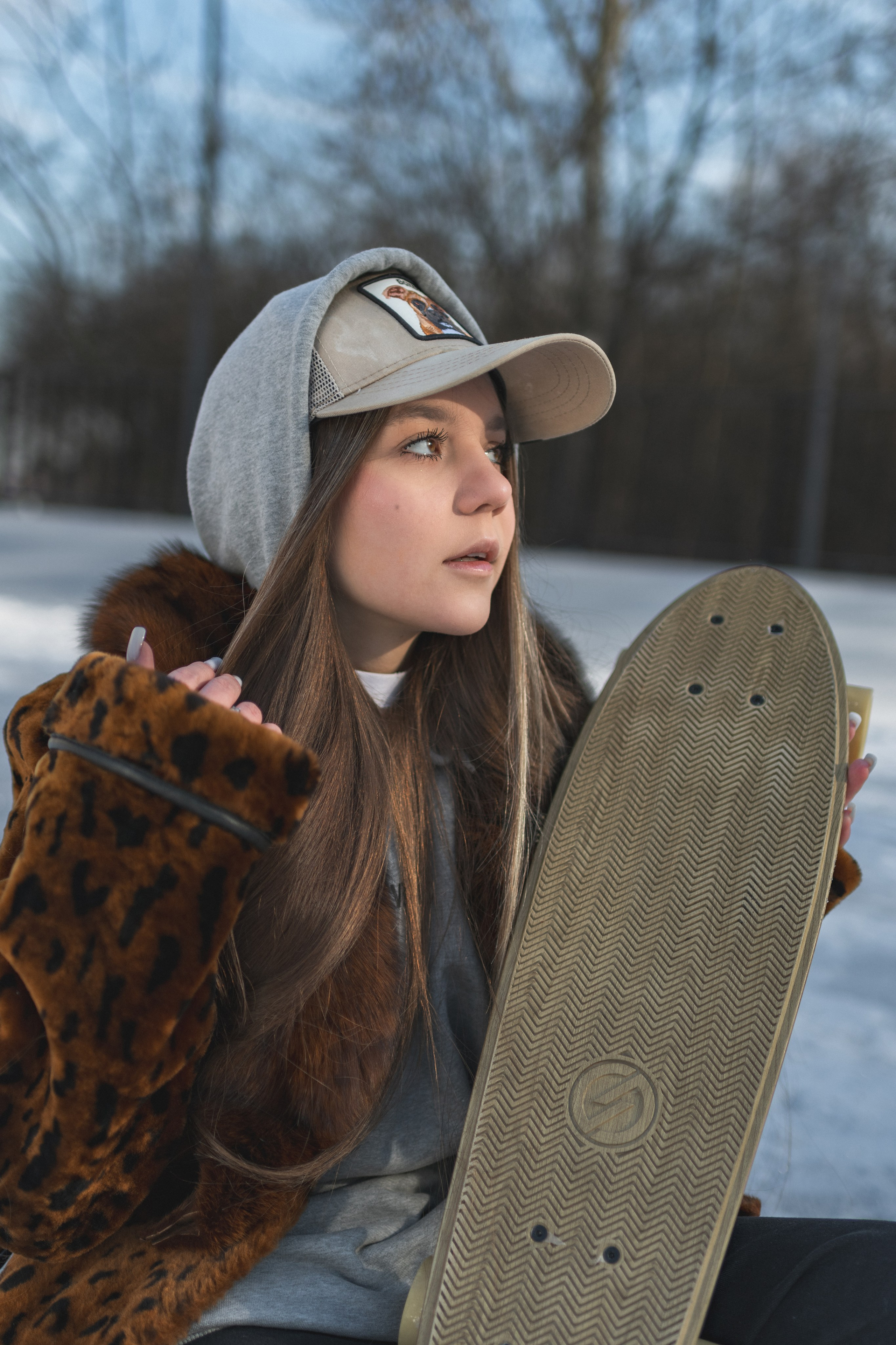 Света со скейтом. Фотограф в Москве/Зарайске Шахова Марина