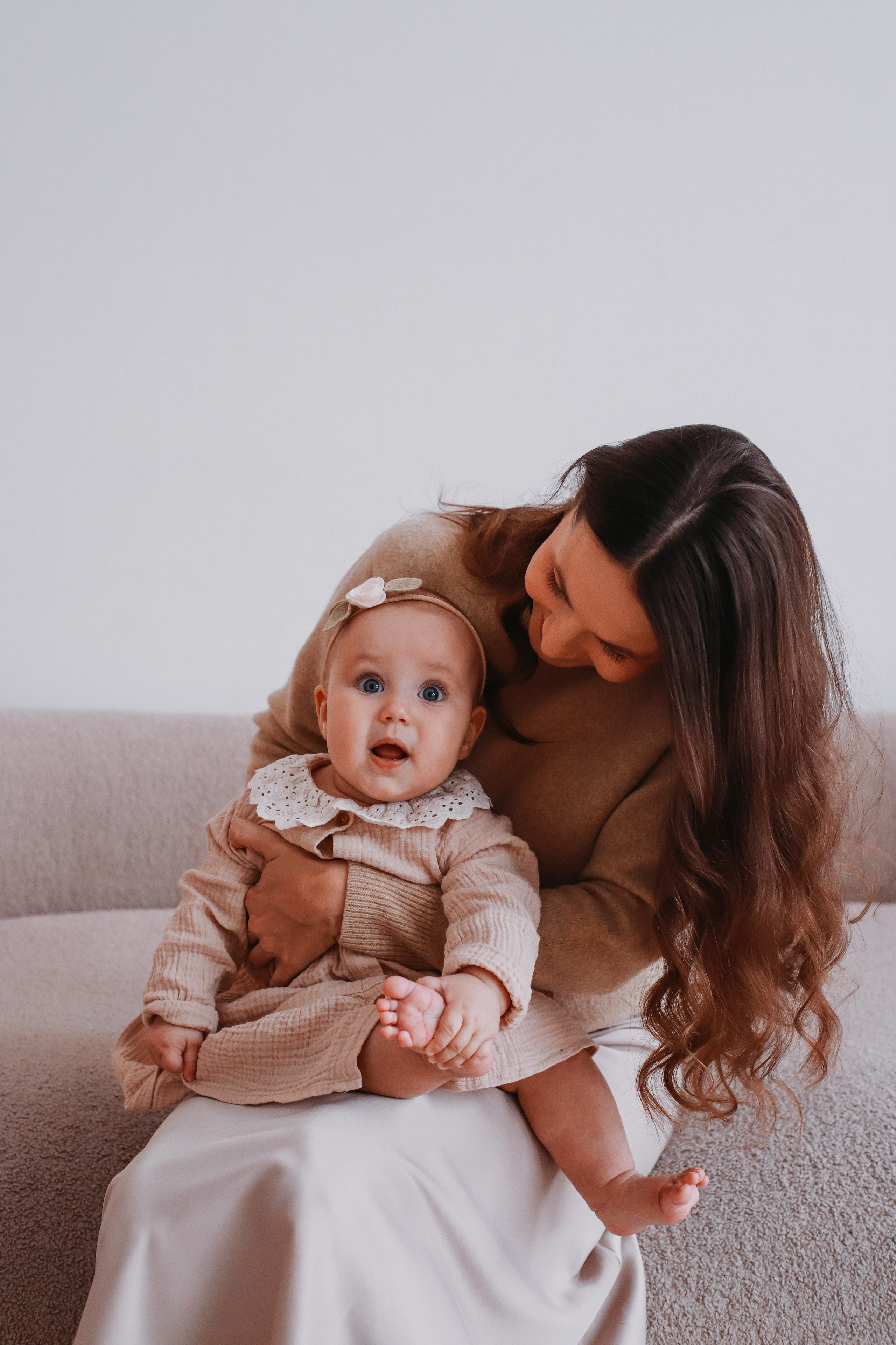 Даша, новогодняя. Семейный фотограф Москва