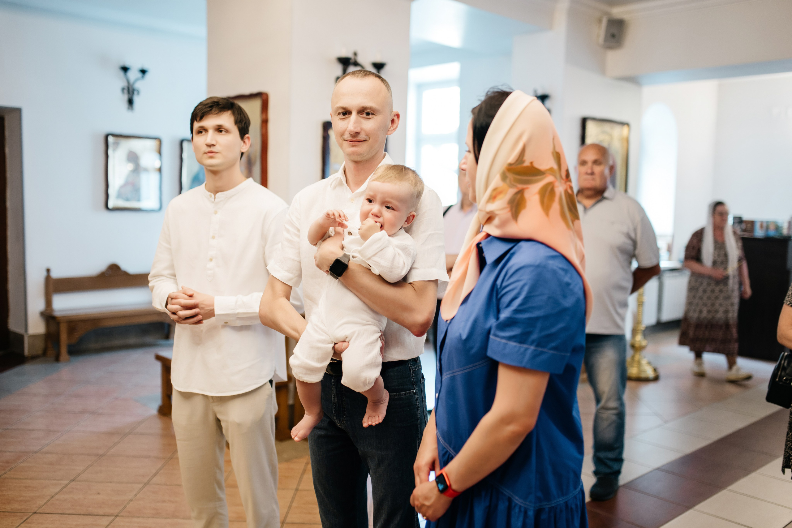Крещение Андрея. Церковь Преображения Господня. Фотограф ВИКА МЕДУЗА