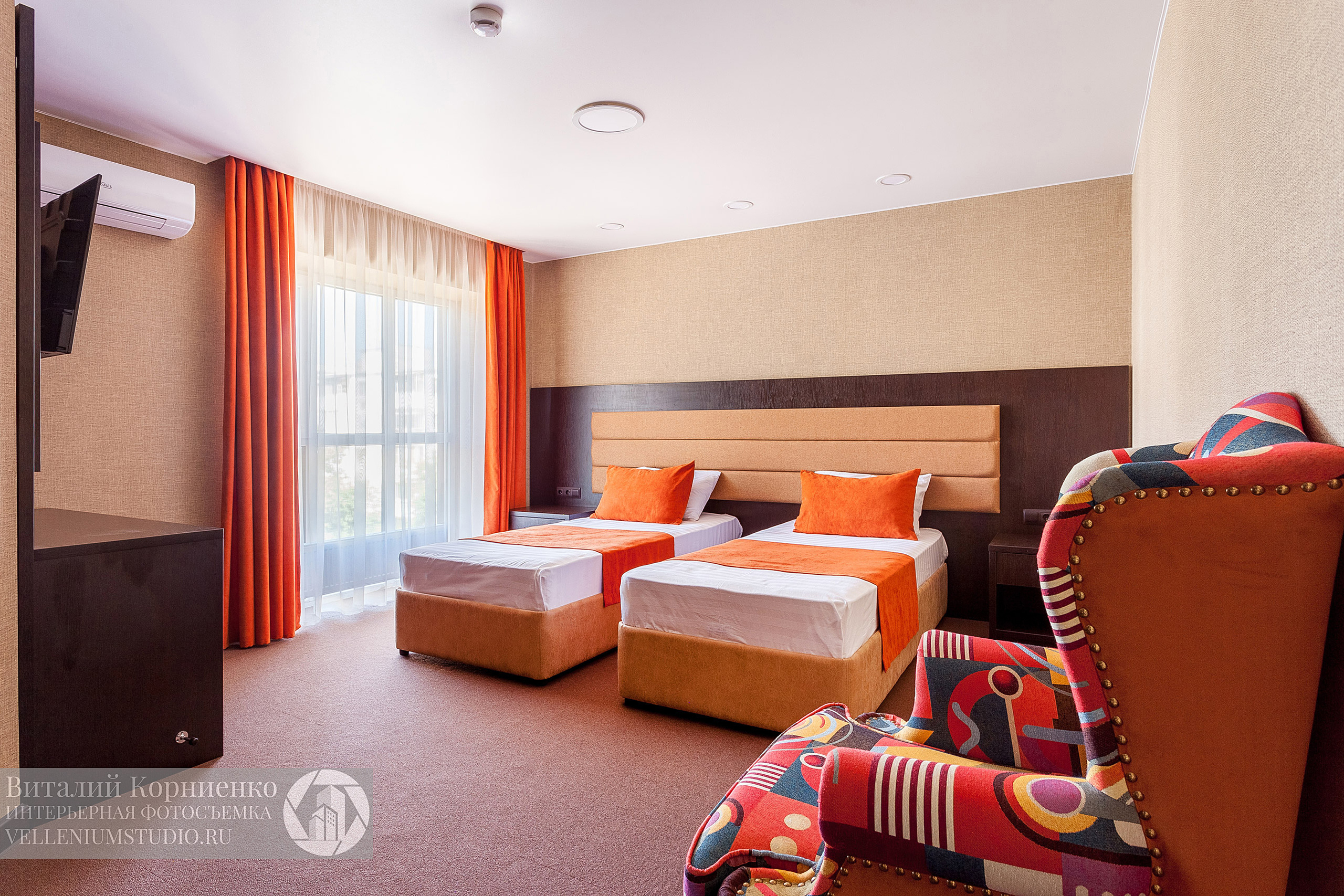 Отель Мартон. Интерьерный фотограф Краснодар: профессионально по доступным ценам