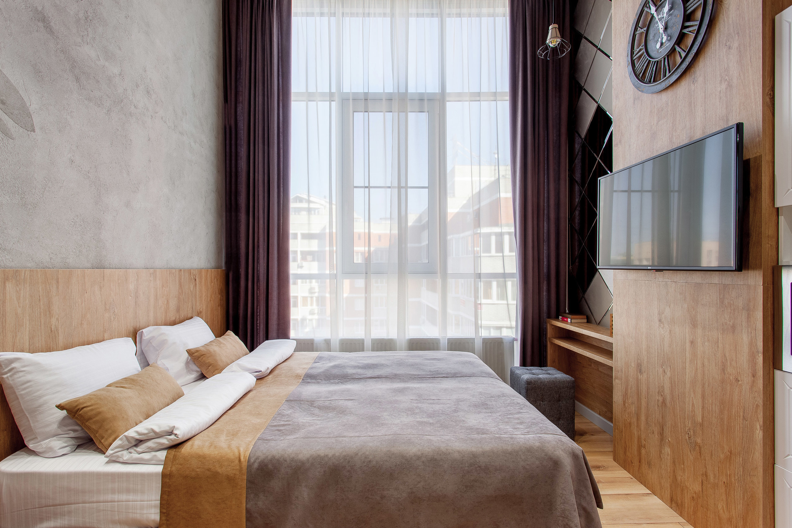 Квартира студия Pushkin Apartments & Loft. Интерьерный фотограф Краснодар: профессионально по доступным ценам