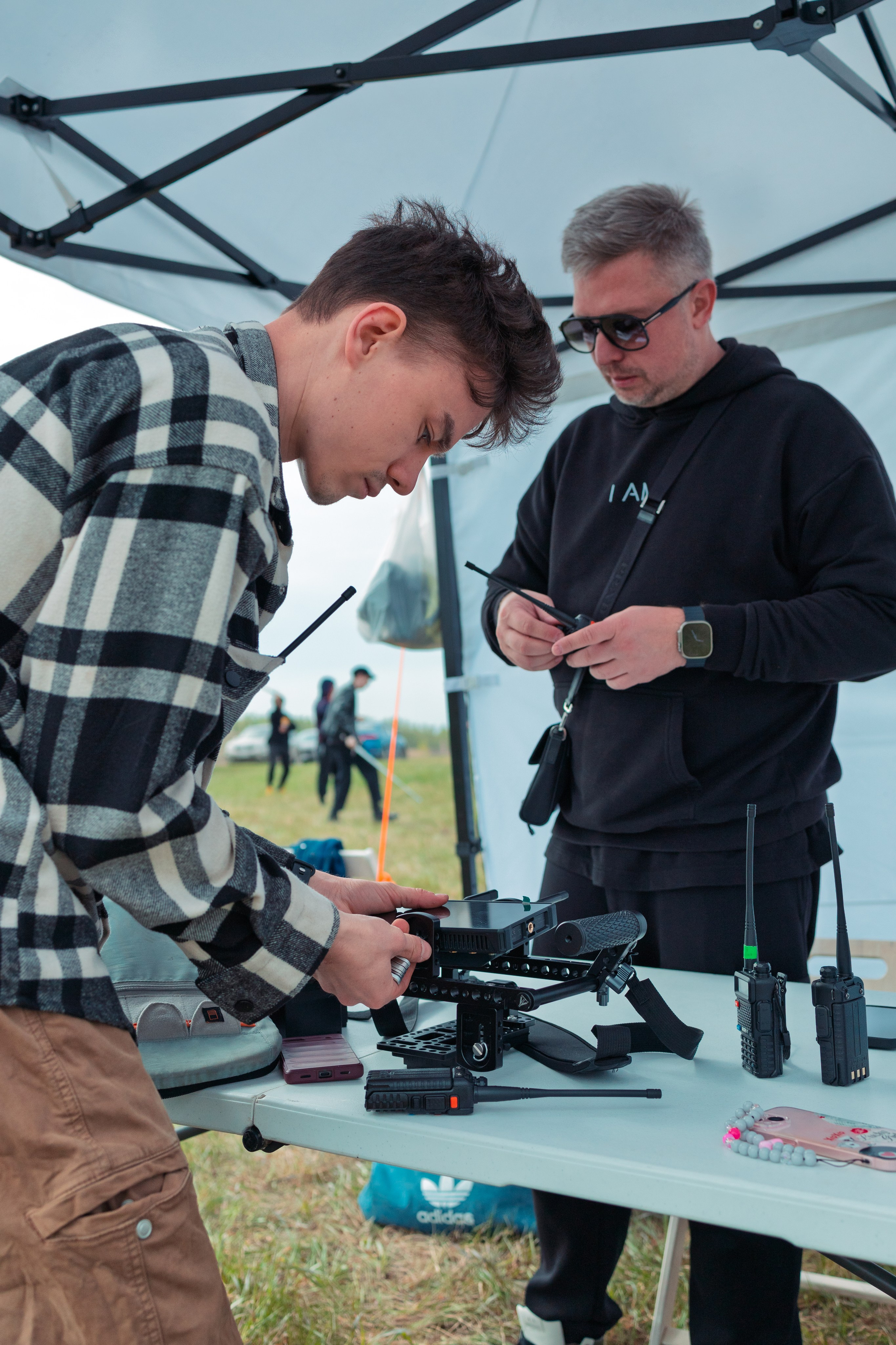 Бэкстейдж-съемка рекламы охранной компании «Тамерлан». Фотограф Белов Тимофей | Красноярск