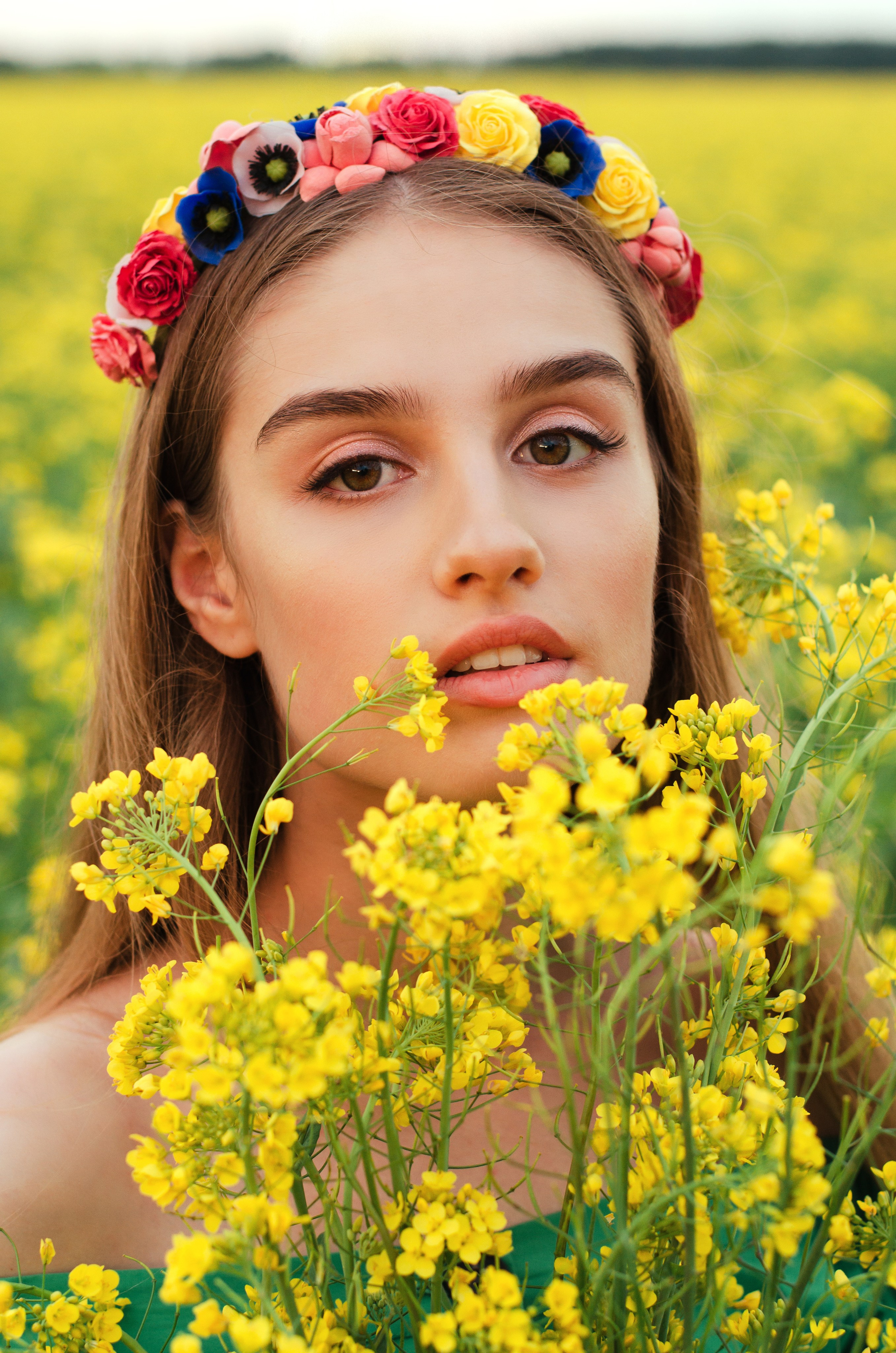 Мария в полях. Фотограф Евдокимов Никита. Тамбов, Москва