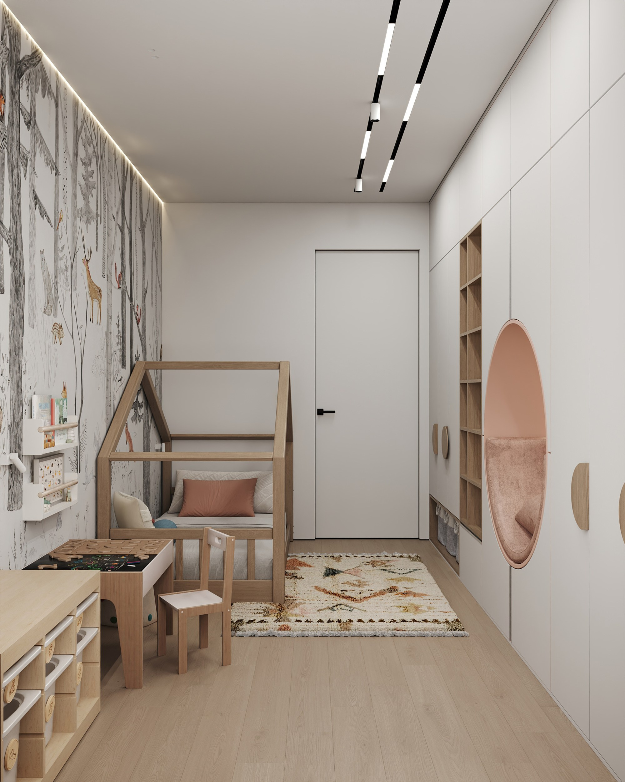 B22_Tretiakova_interiors. 3d визуализатор интерьера Анастасия Лосицкая