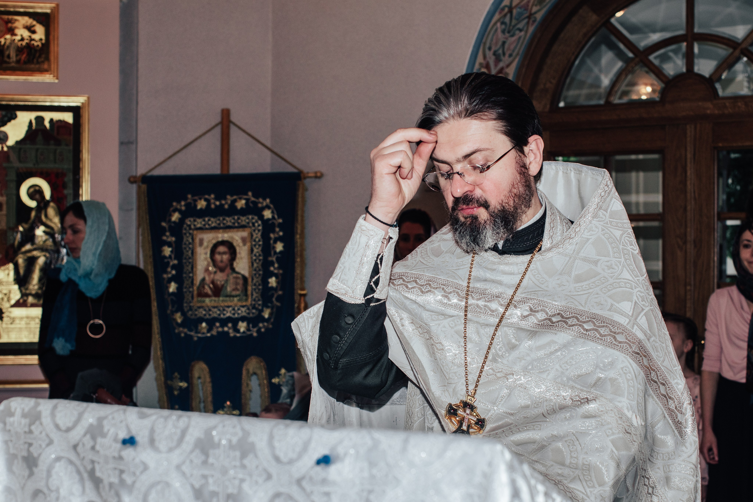 Крещение Анисии. Фотосессии в Москве - фотограф Неонилла Ленко