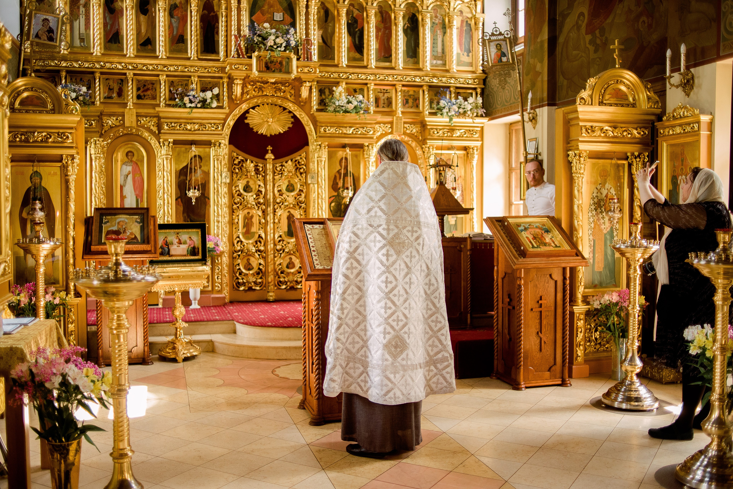 Крещение Ники. Фотограф Юлия Попова