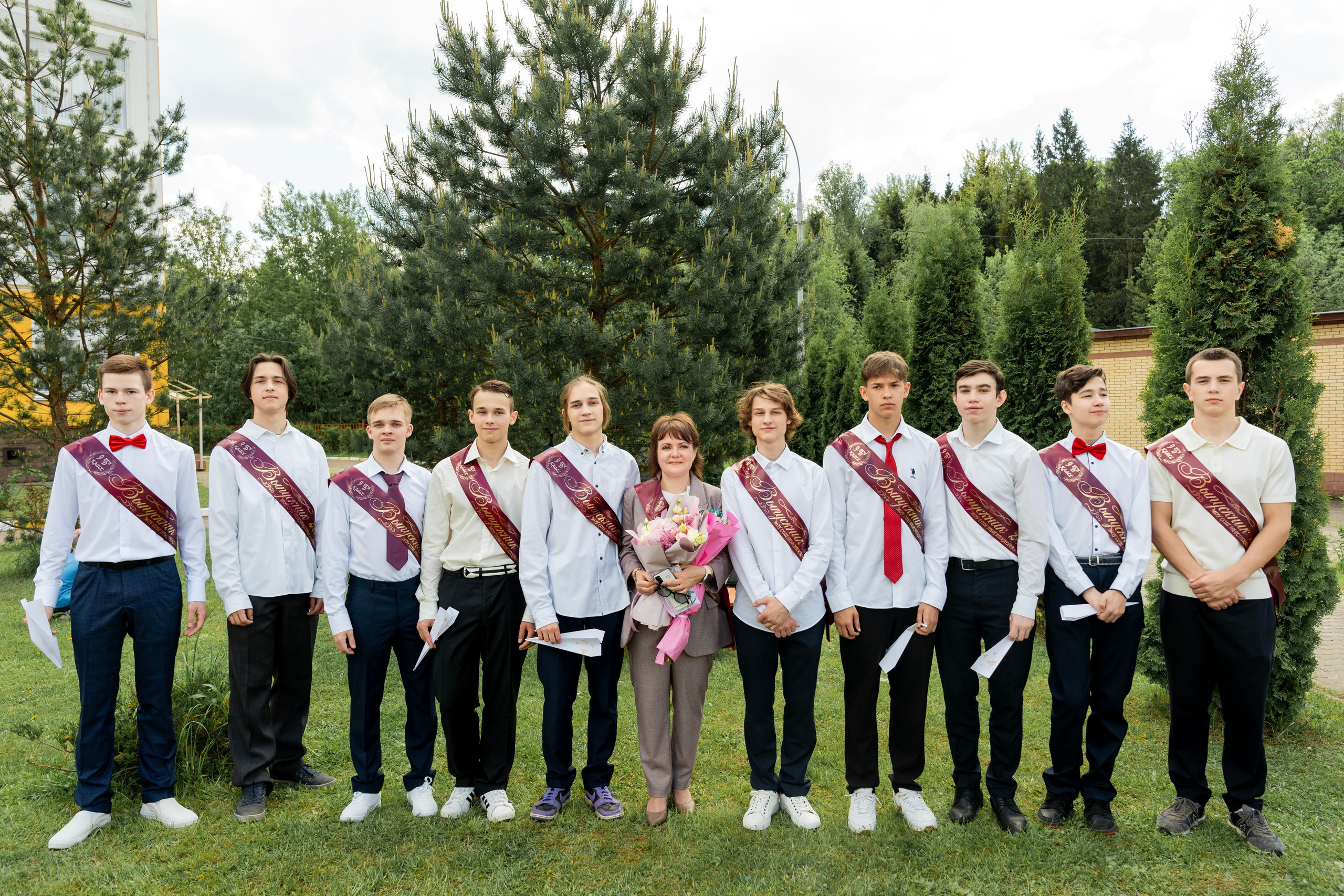 Выпукные 9 классы. Фотограф Юлия Попова