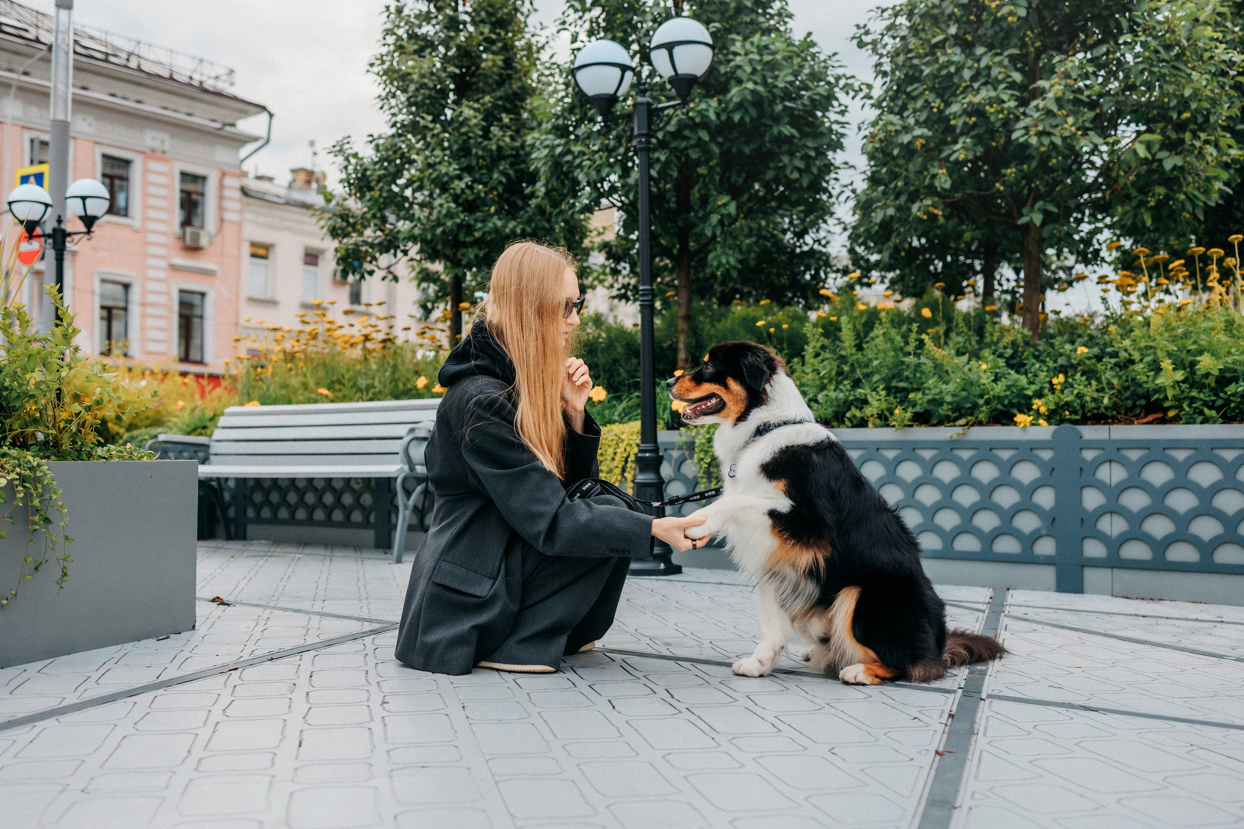 Лена и Рэй. Фотограф-анималист Елена Радченко, Москва
