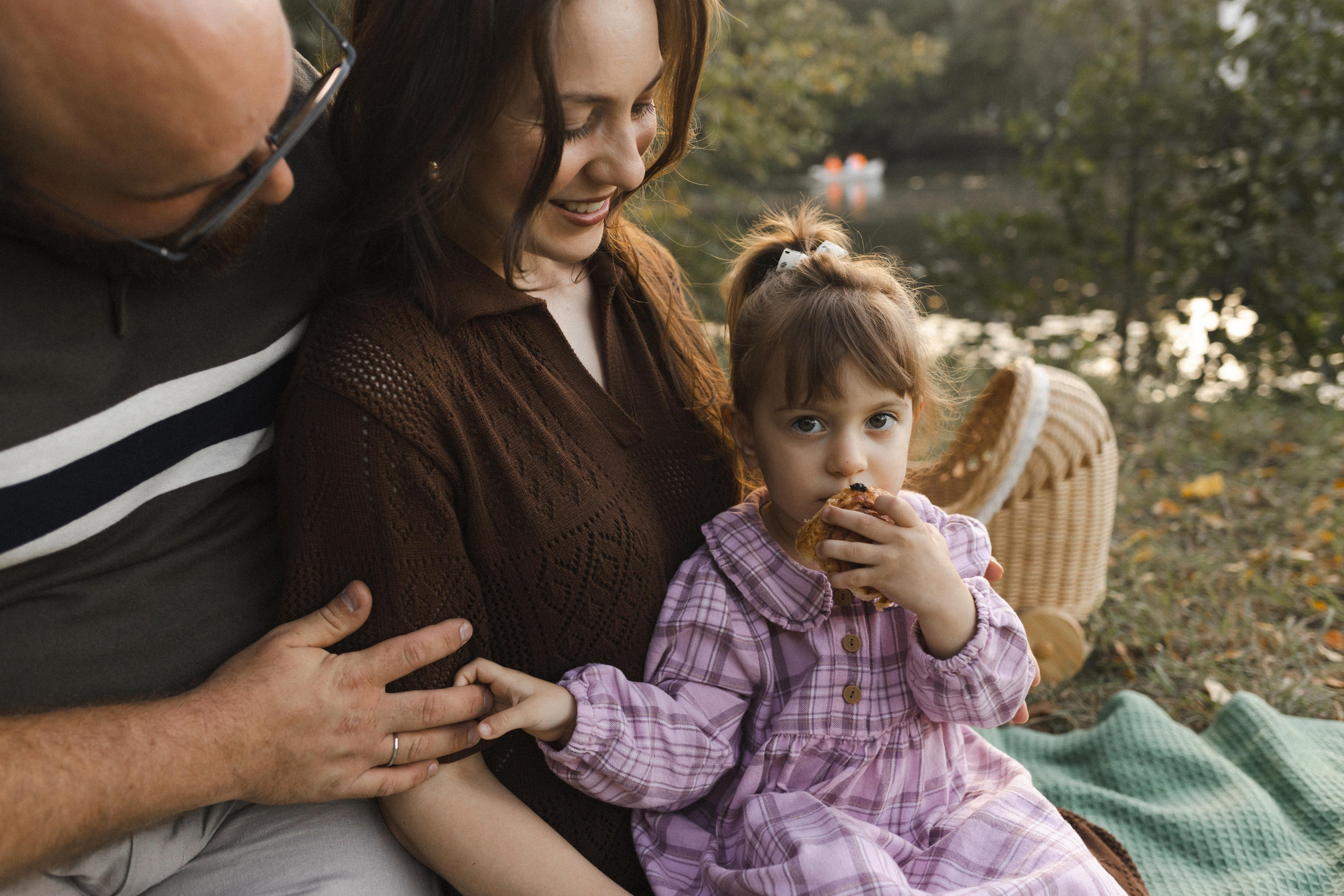 Кирилл, Галя и Бэлла. Семейный фотограф в Москве