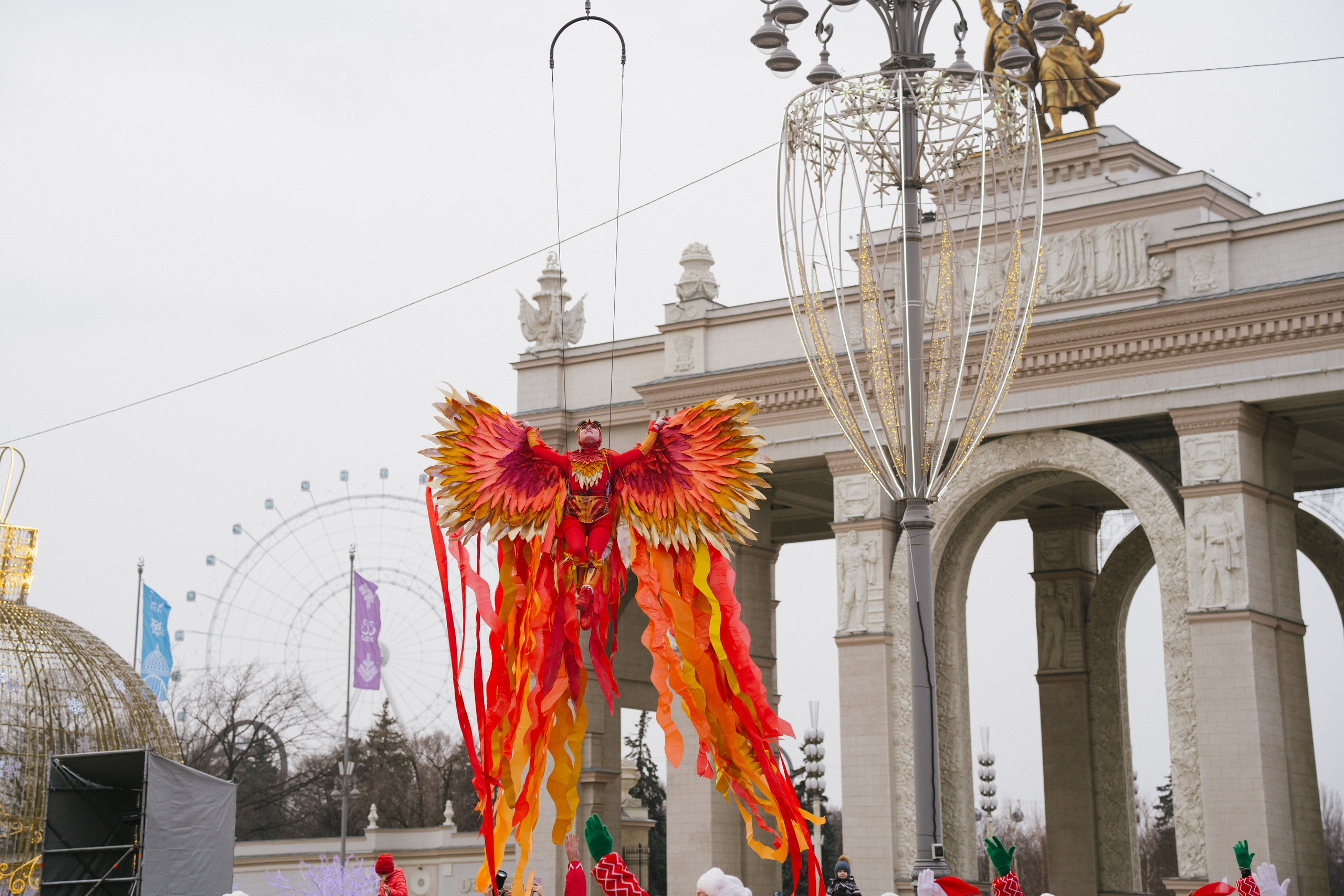 Проект «Зима в Москве» ВДНХ. Фотограф Алекс Висэро
