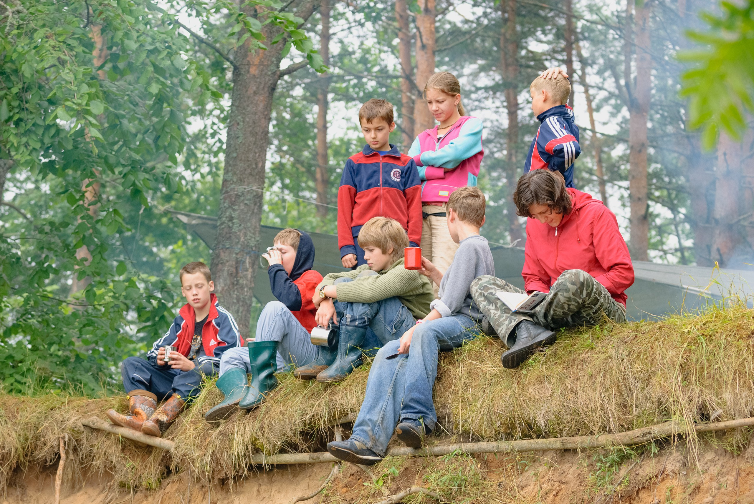 Фотографии Летние сборы ШБИ МОН 2007 г. Школа Боевых Искусств «МОН»