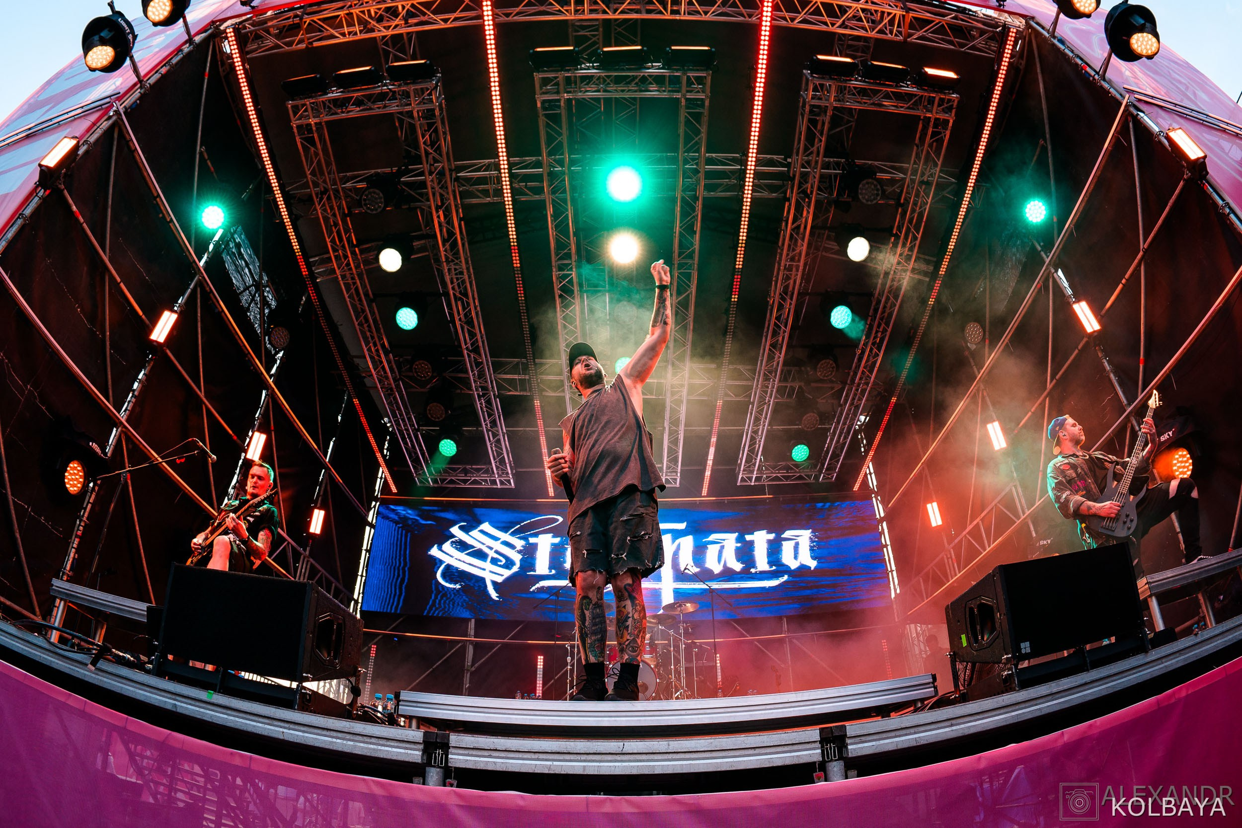 Концерт Stigmata на Red Summer (09.07.2025). Концертный и театральный репортажный фотограф в Москве Александр Колбая