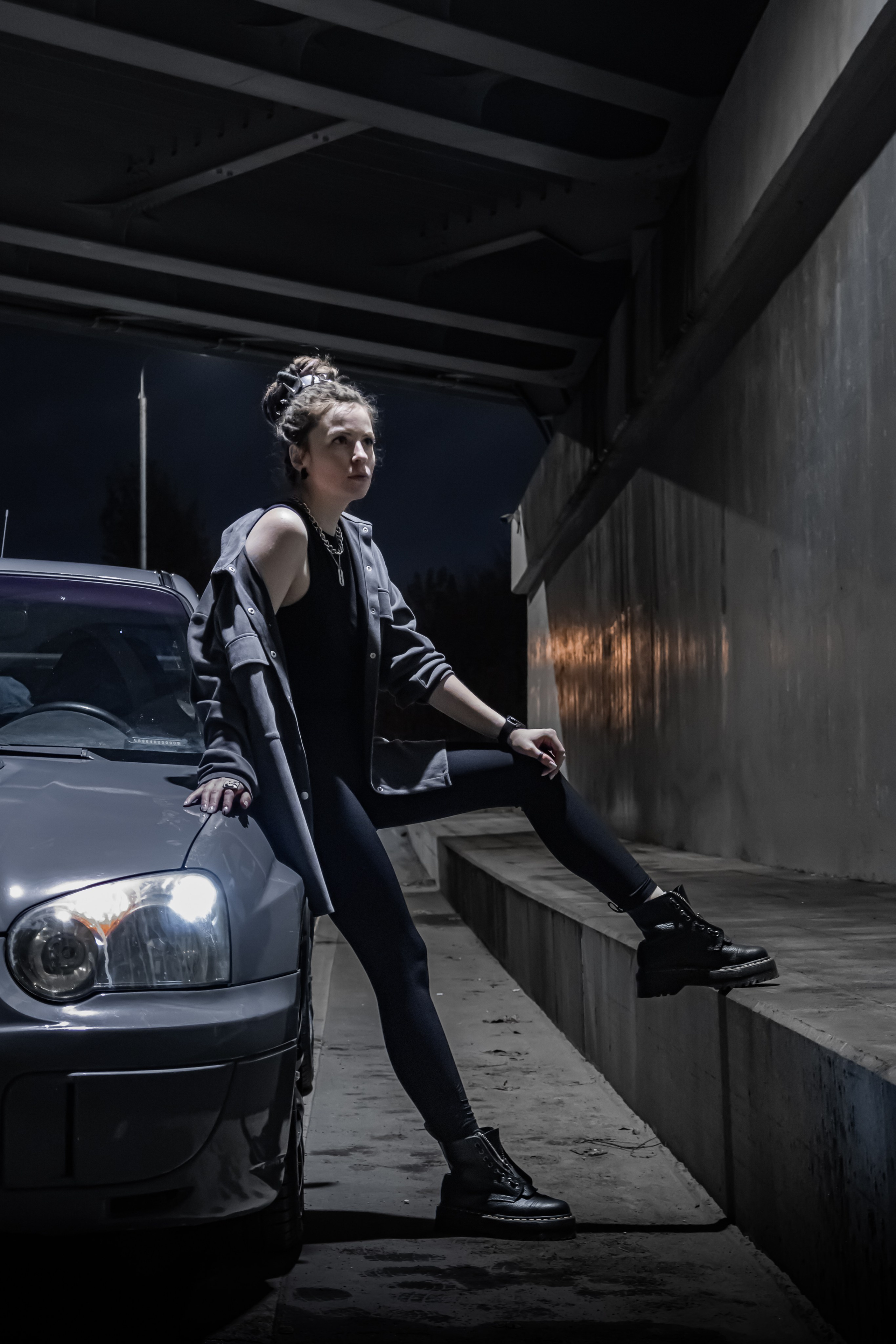 Тандем Драйва: фотосессия вас и вашего автомобиля. Валерия и Subaru. Ирина Санрайз — Автомобильный фотограф в Москве