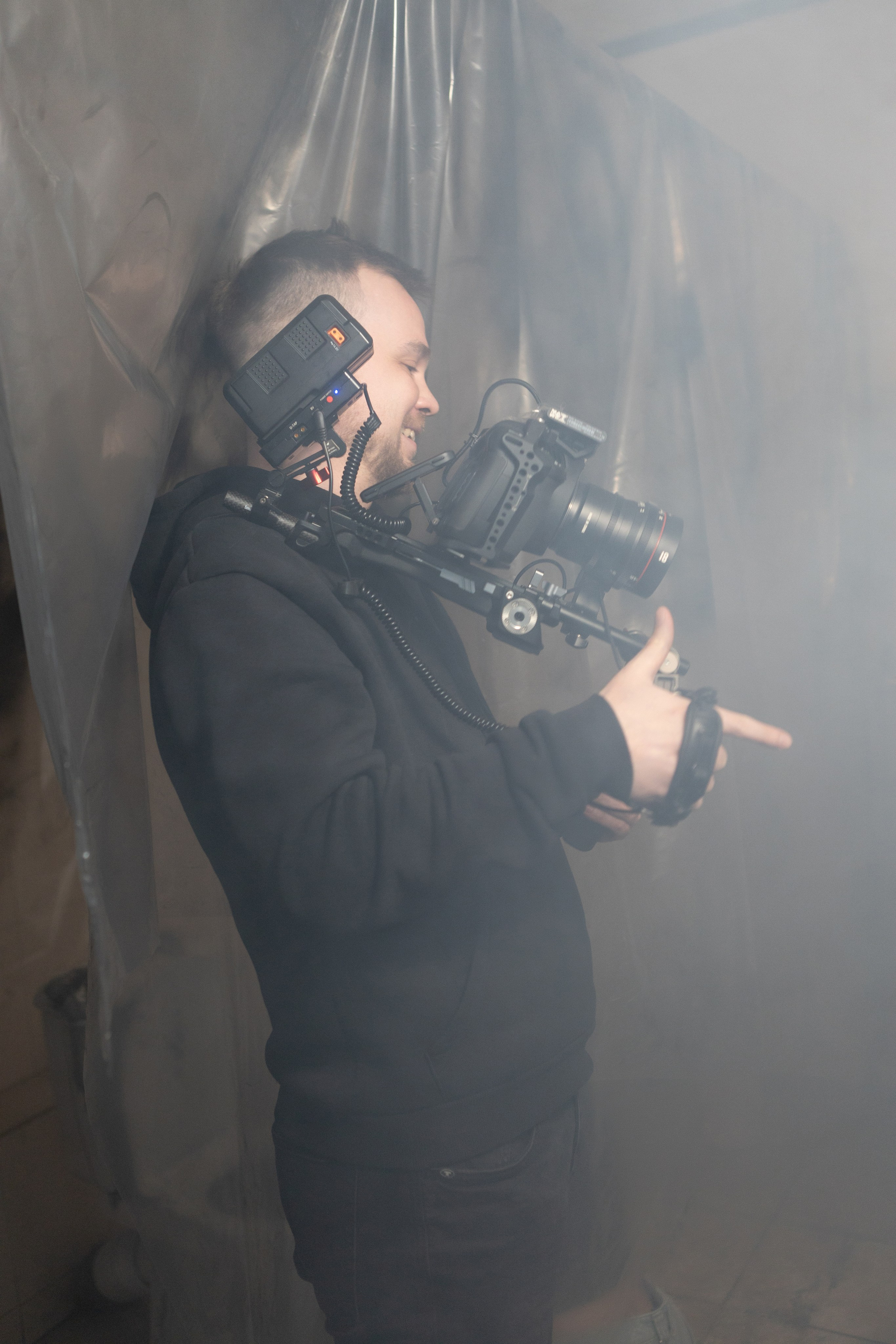 Бэкстейдж со съёмок фильма «Третья смена». Фотограф Александр Закадычный | Таганрог