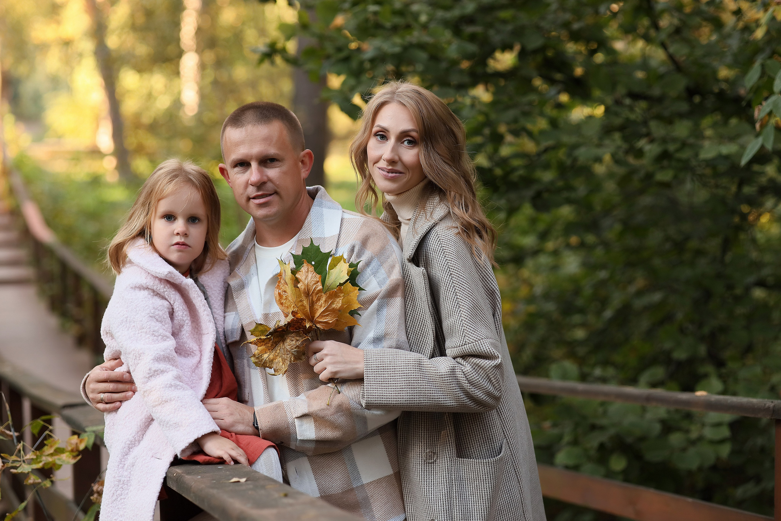 Надя, Женя и Ариана. Серебряный бор. Фотограф Москва Лара Чайка